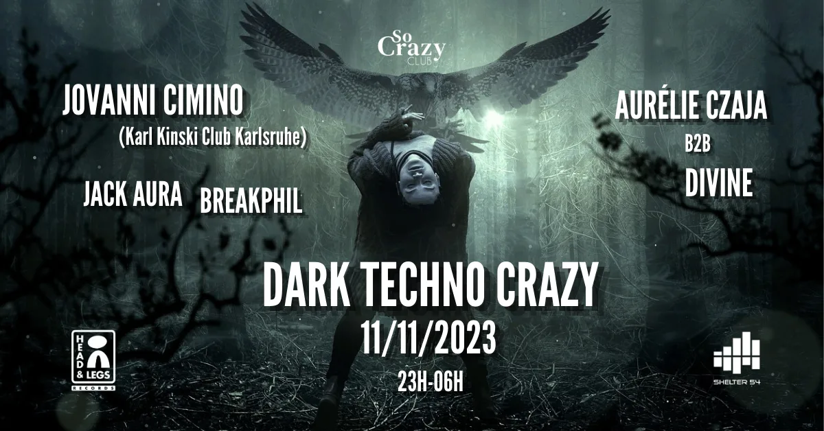 Dark Techno Crazy Cover