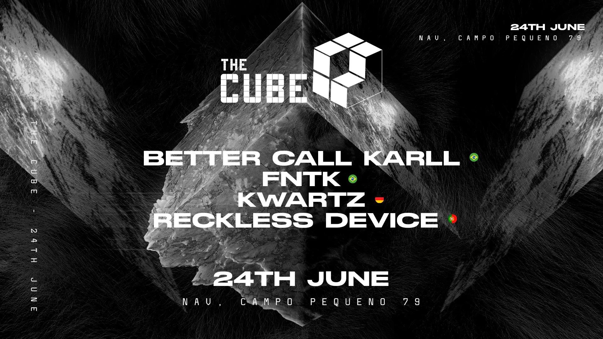 The Cube W/ Kwatz, Better Call Karll, Reckless Device, Fntk Cover