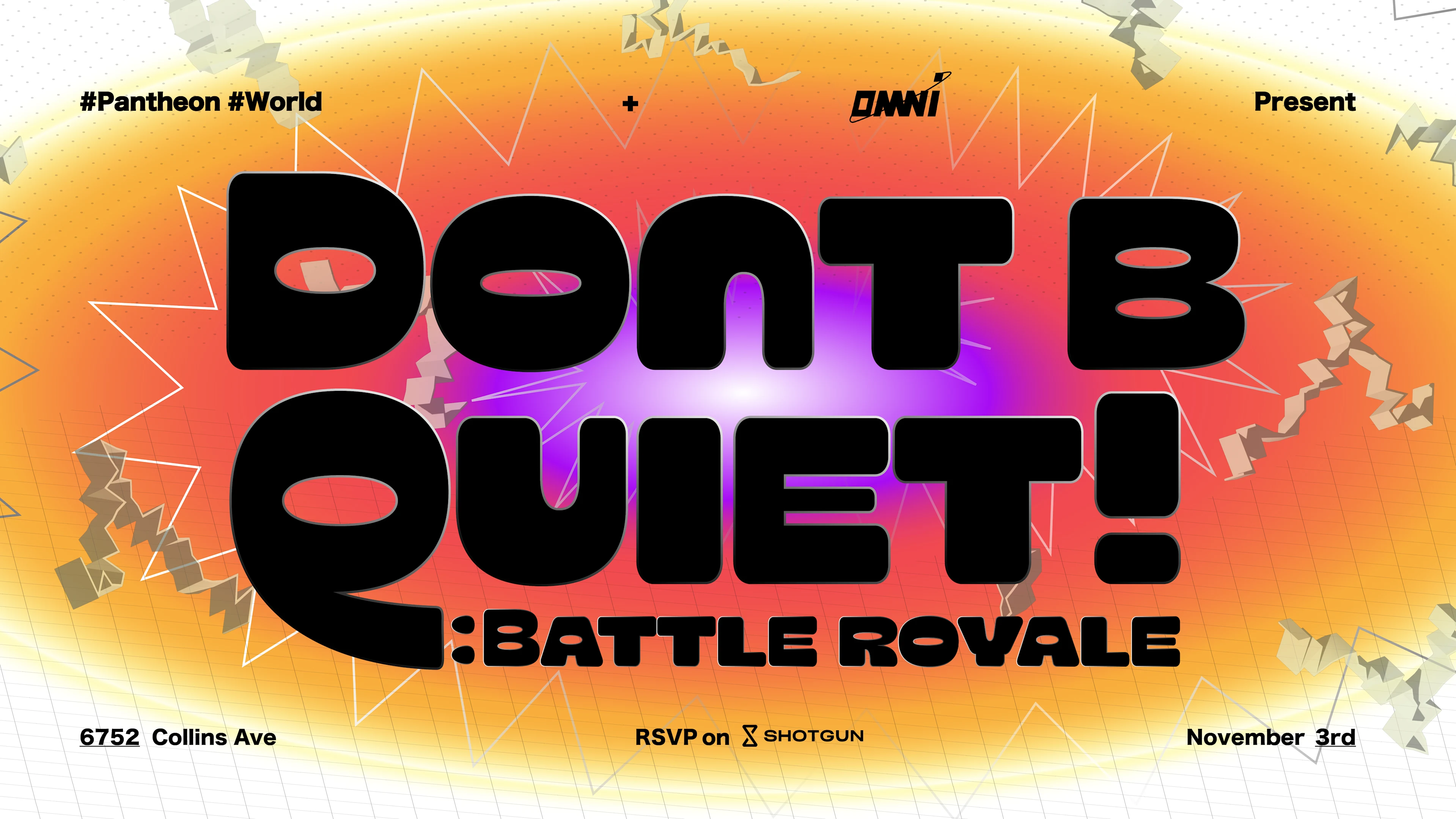 Don't Be Quiet! - Battle Royale Cover