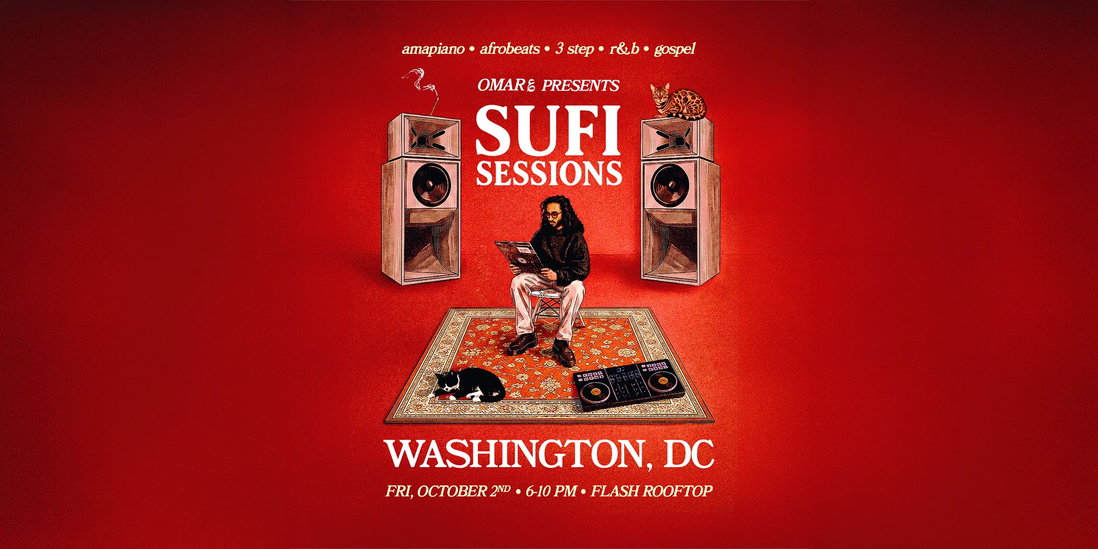 Omar Sufi Sessions At Flash Rooftop (Early Show) Cover