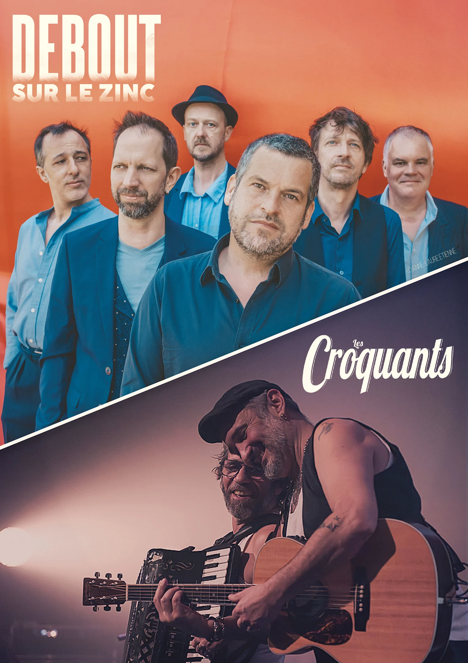 Debout Sur Le Zinc + Les Croquants Cover