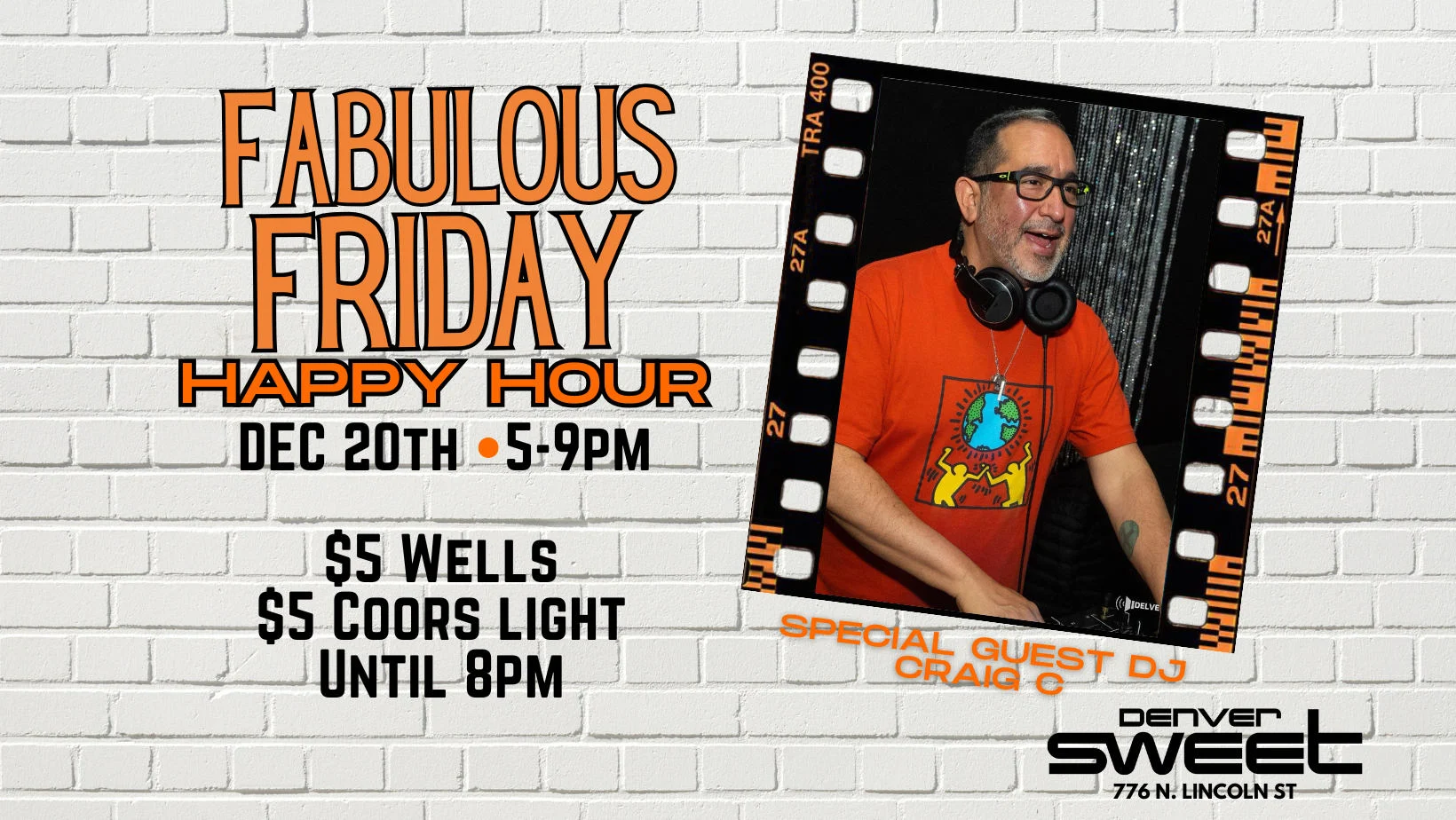 ✨ Fabulous Friday ✨ W/ Dj Craig C) No Cover - 12/20 Cover