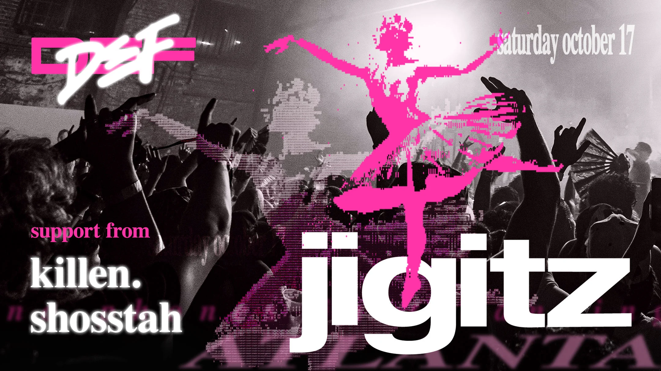 Jigitz: 50 Ballerinas At Def Cover