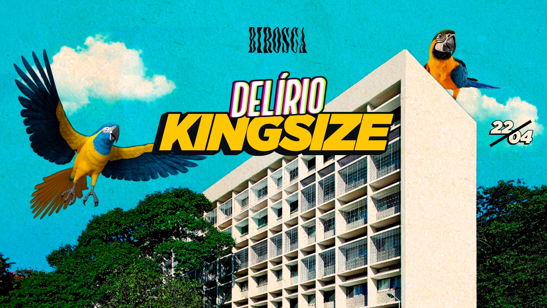 22/04: Delírio Kingsize Cover