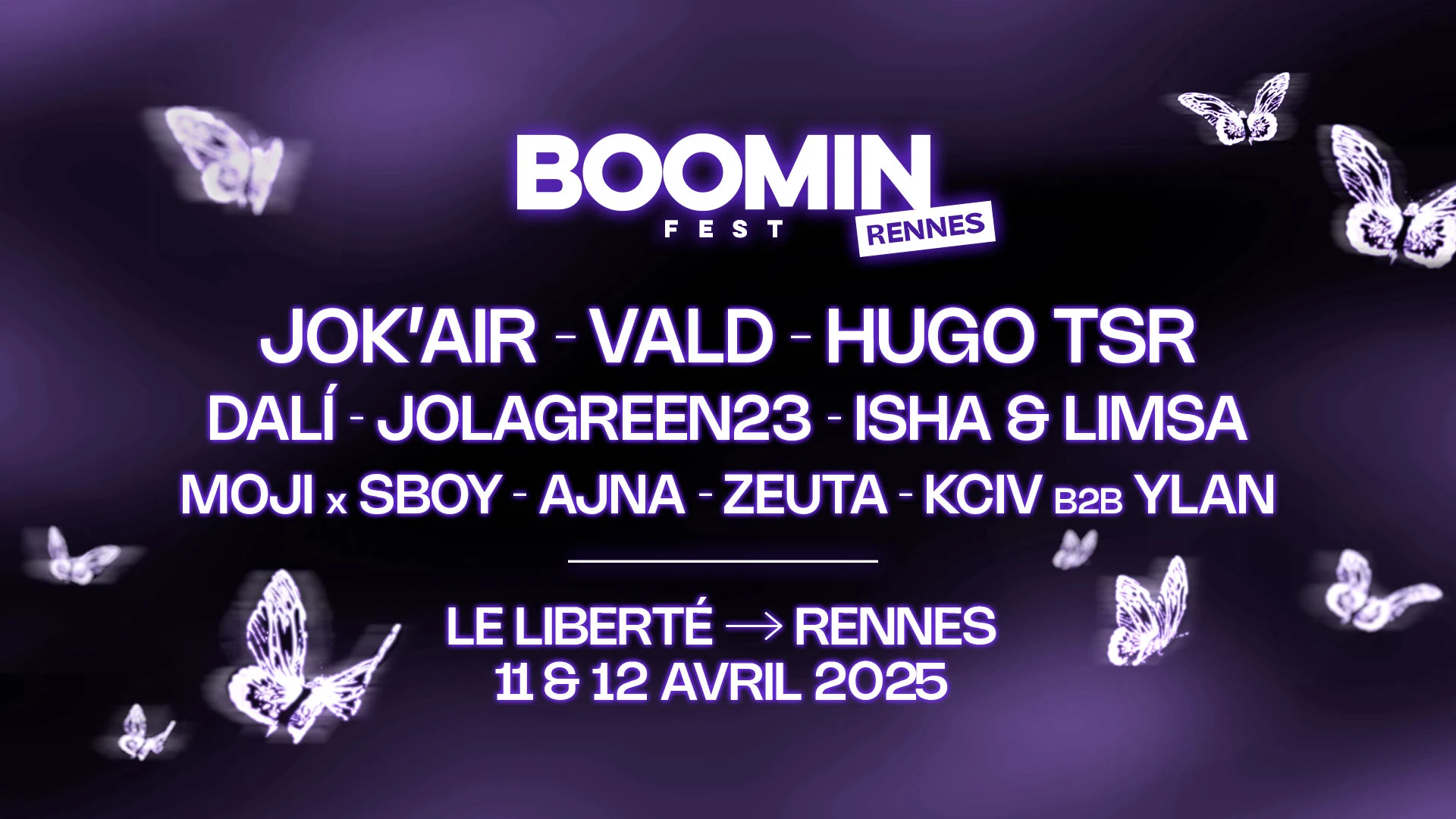 Boomin Fest Rennes 2025 Cover