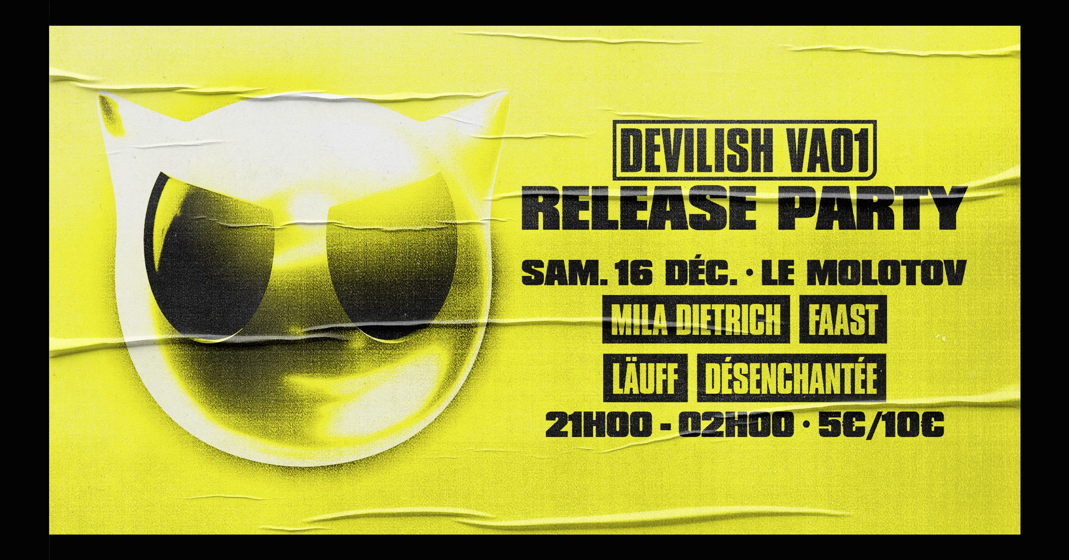 Devilish Release Party Cover