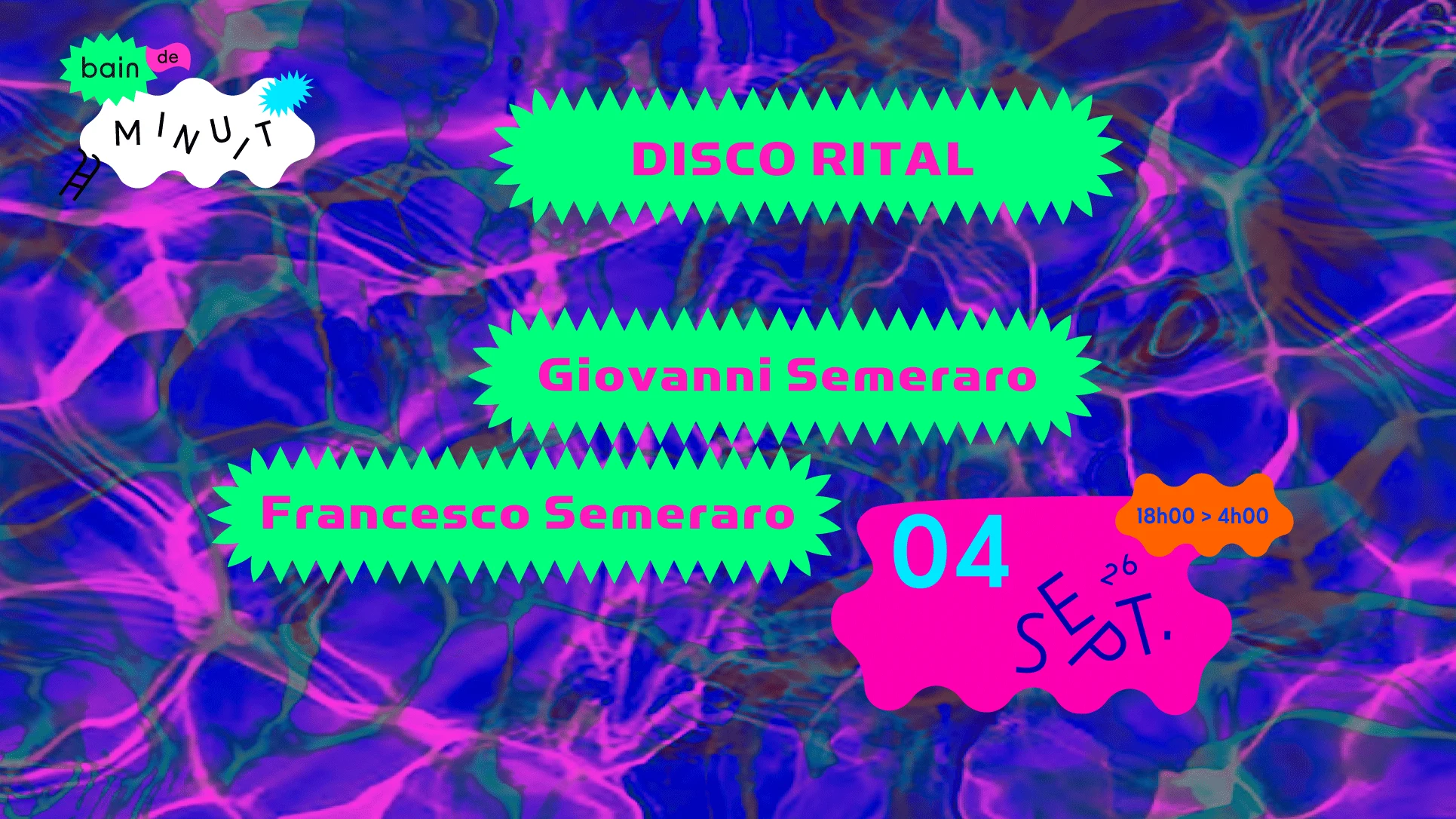 Bain De Minuit : Disco Rital Cover