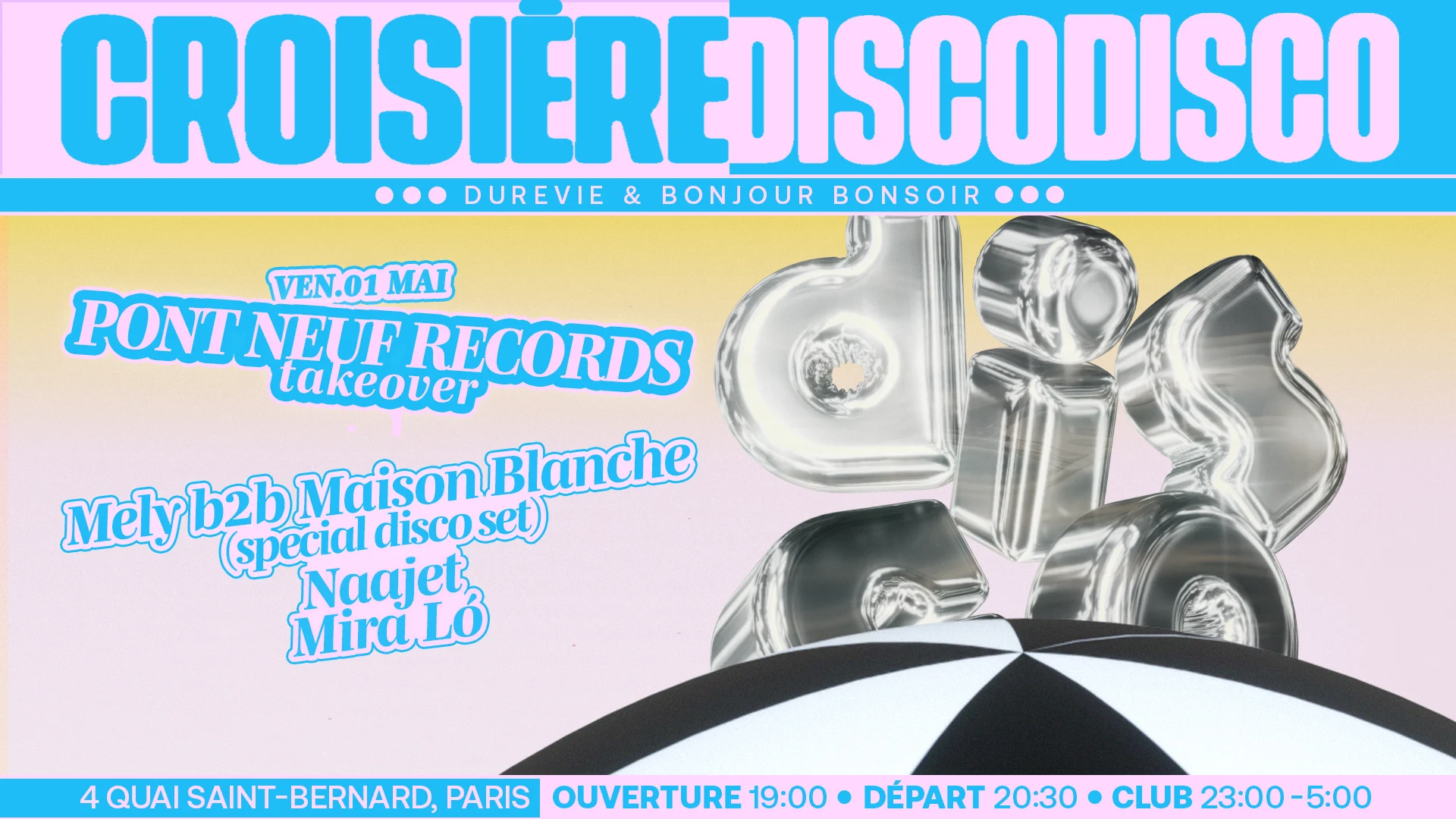 Disco Disco Croisière : Pont Neuf Records & More Cover