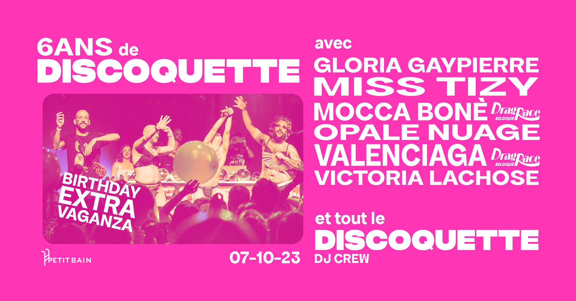 Discoquette : Birthday Extravaganza Cover
