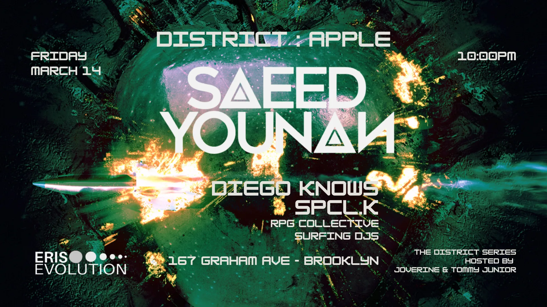 District Apple : Saeed Younan, Diego Knows, Spcl.K Cover