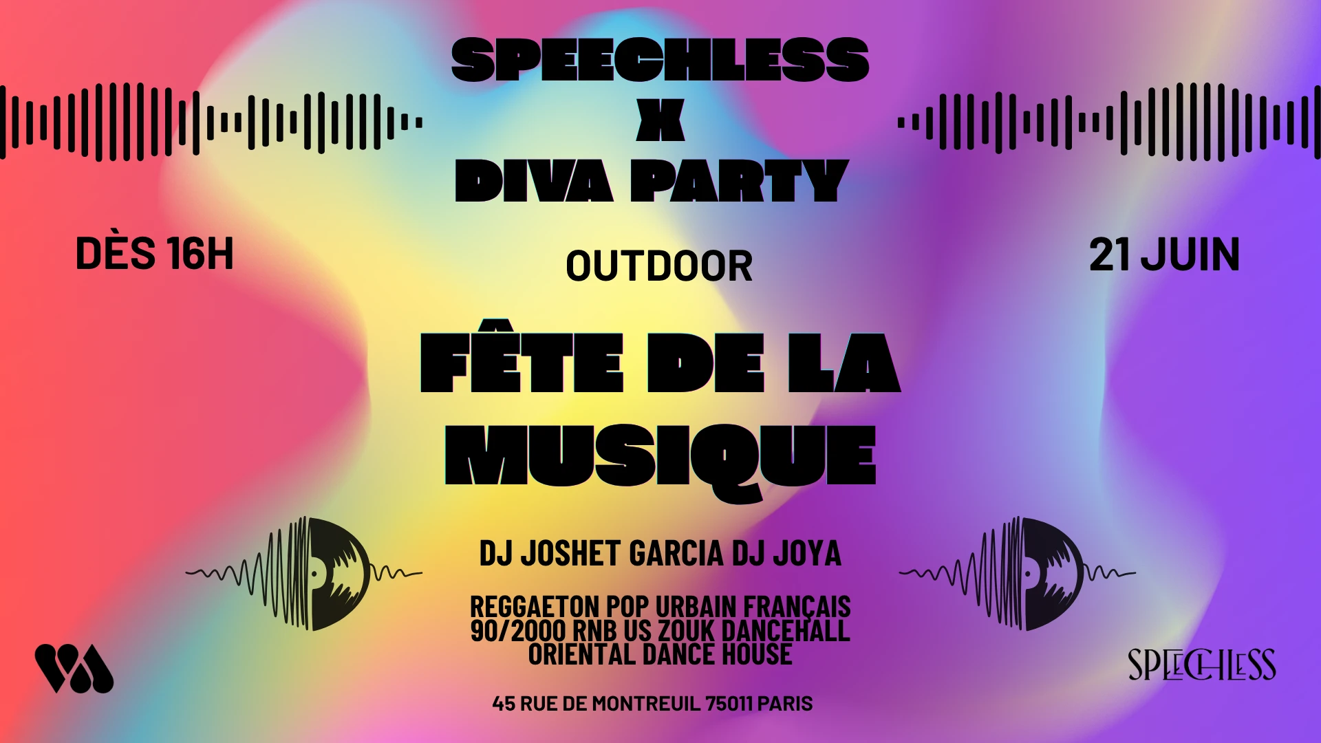 Diva Lesbian Party Fête De La Musique Cover