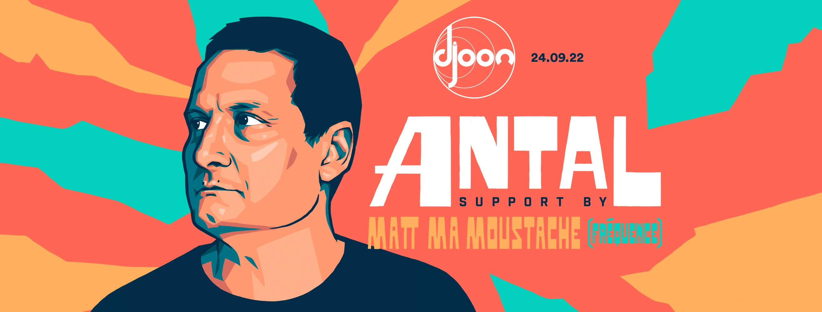 Djoon: Antal (Support By Matt Ma Moustache) Cover