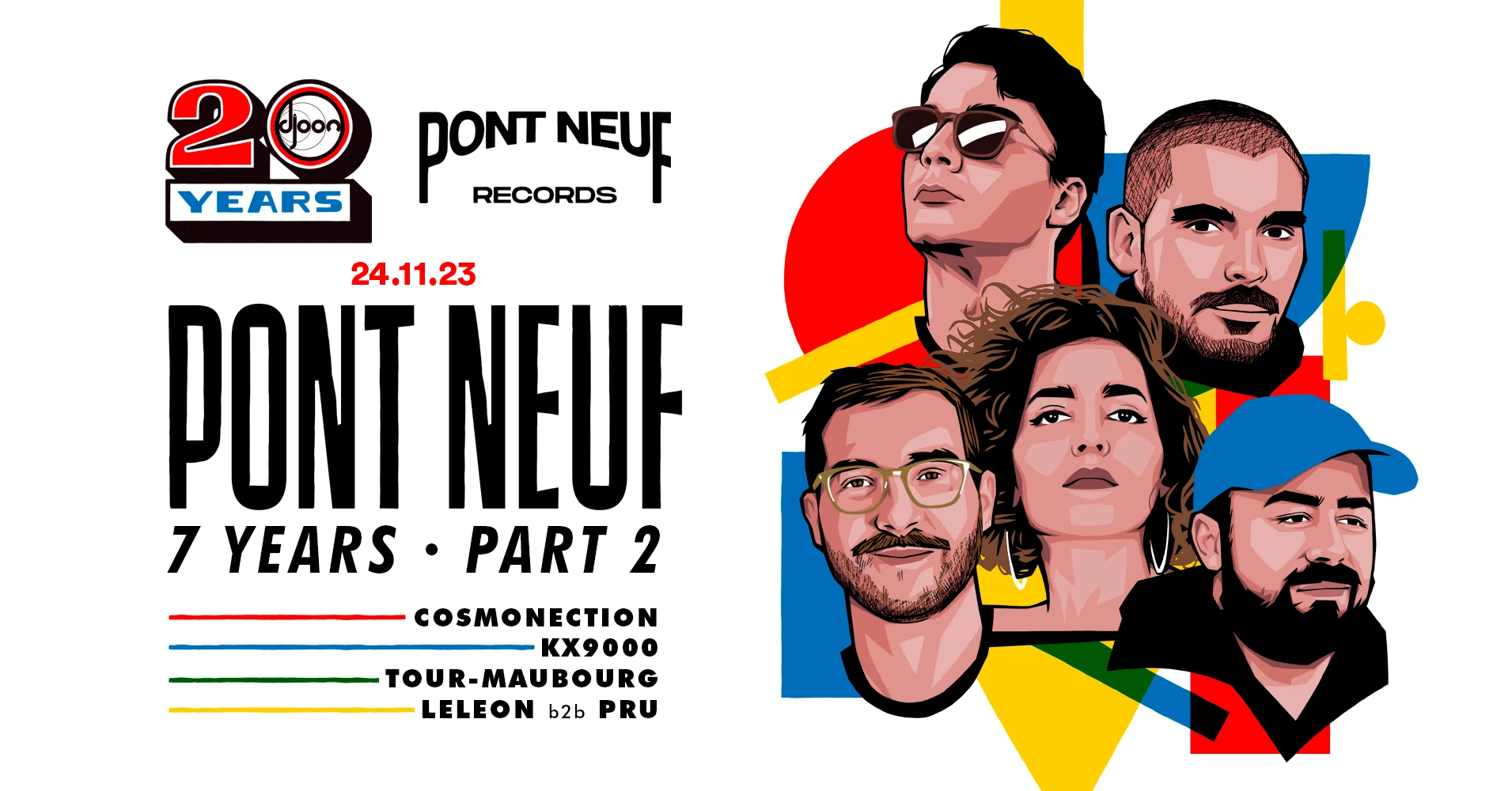 Pont Neuf Records • 7 Years Anniversary (Part 2) Cover