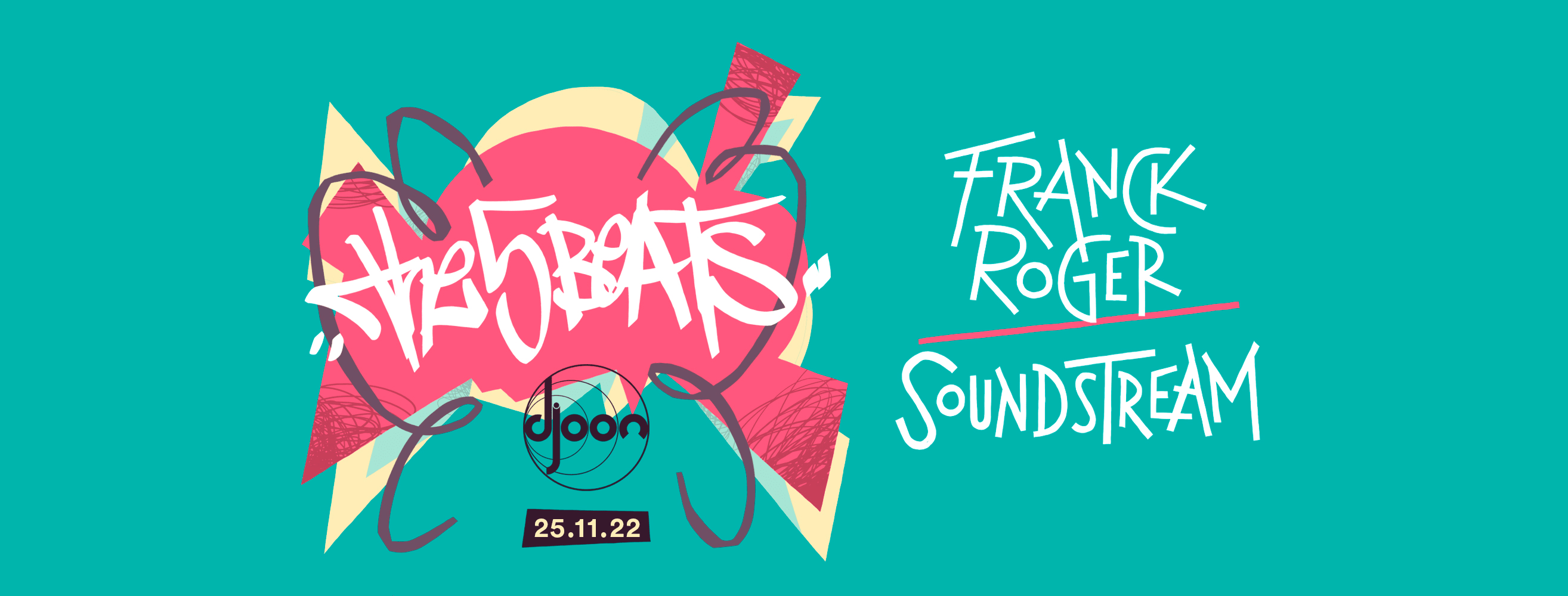Djoon : The Five Beats - Franck Roger & Soundstream Cover