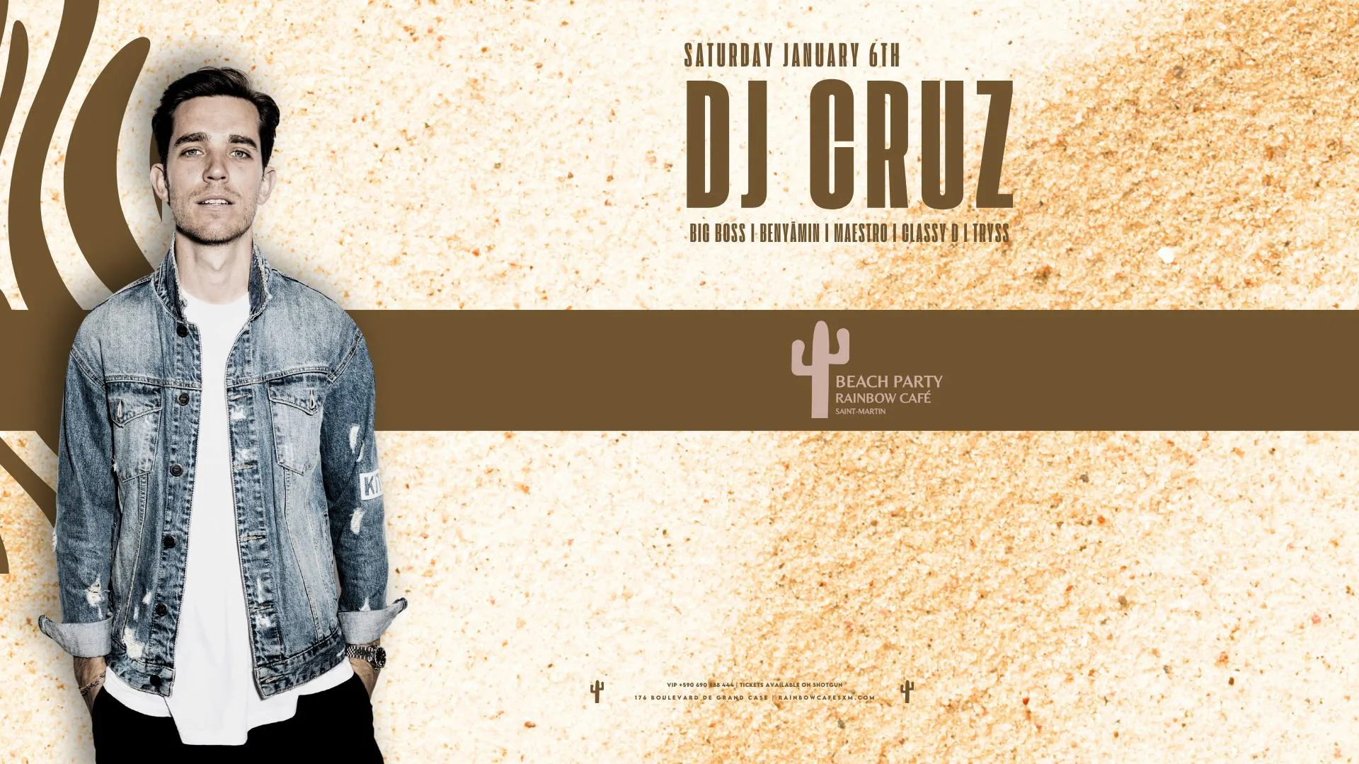 Dj Cruz At Rainbow Cafe Cover