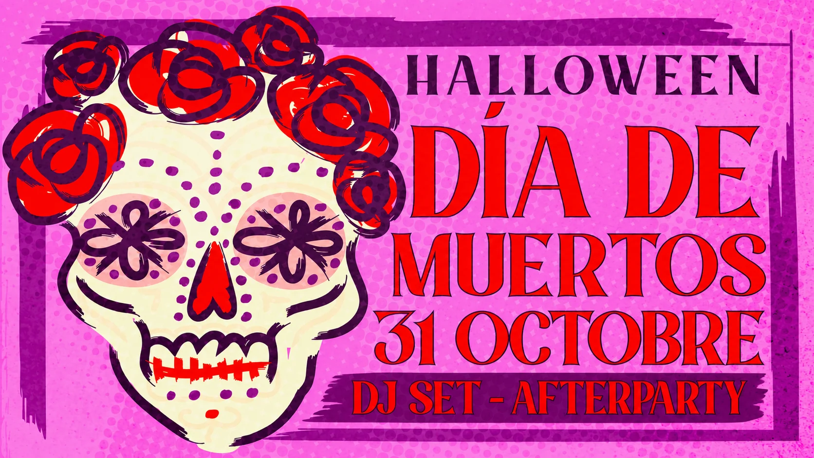 Afterparty Halloween : Día De Muertos Cover