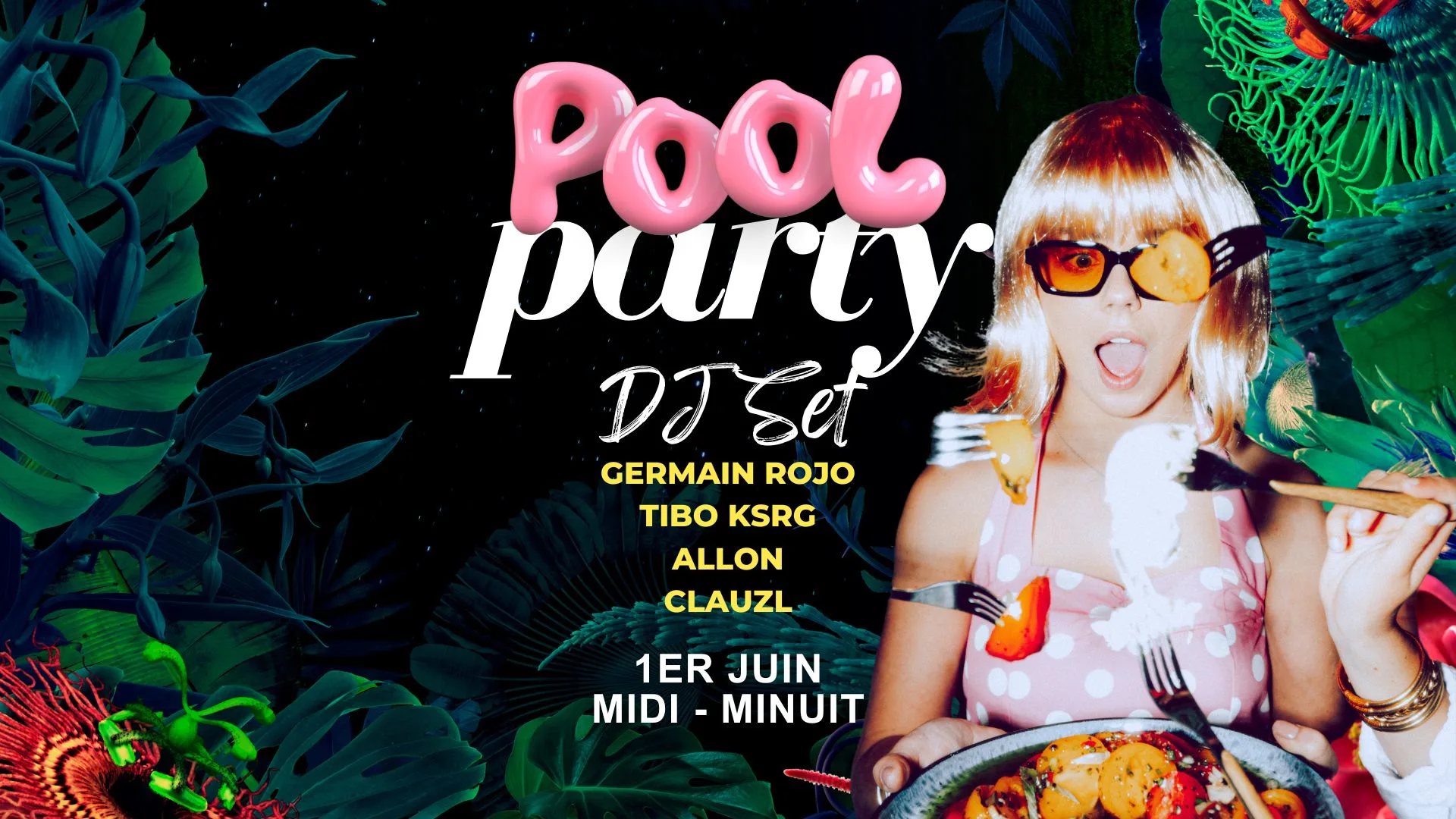 Opening Ô - Pool Party Cover