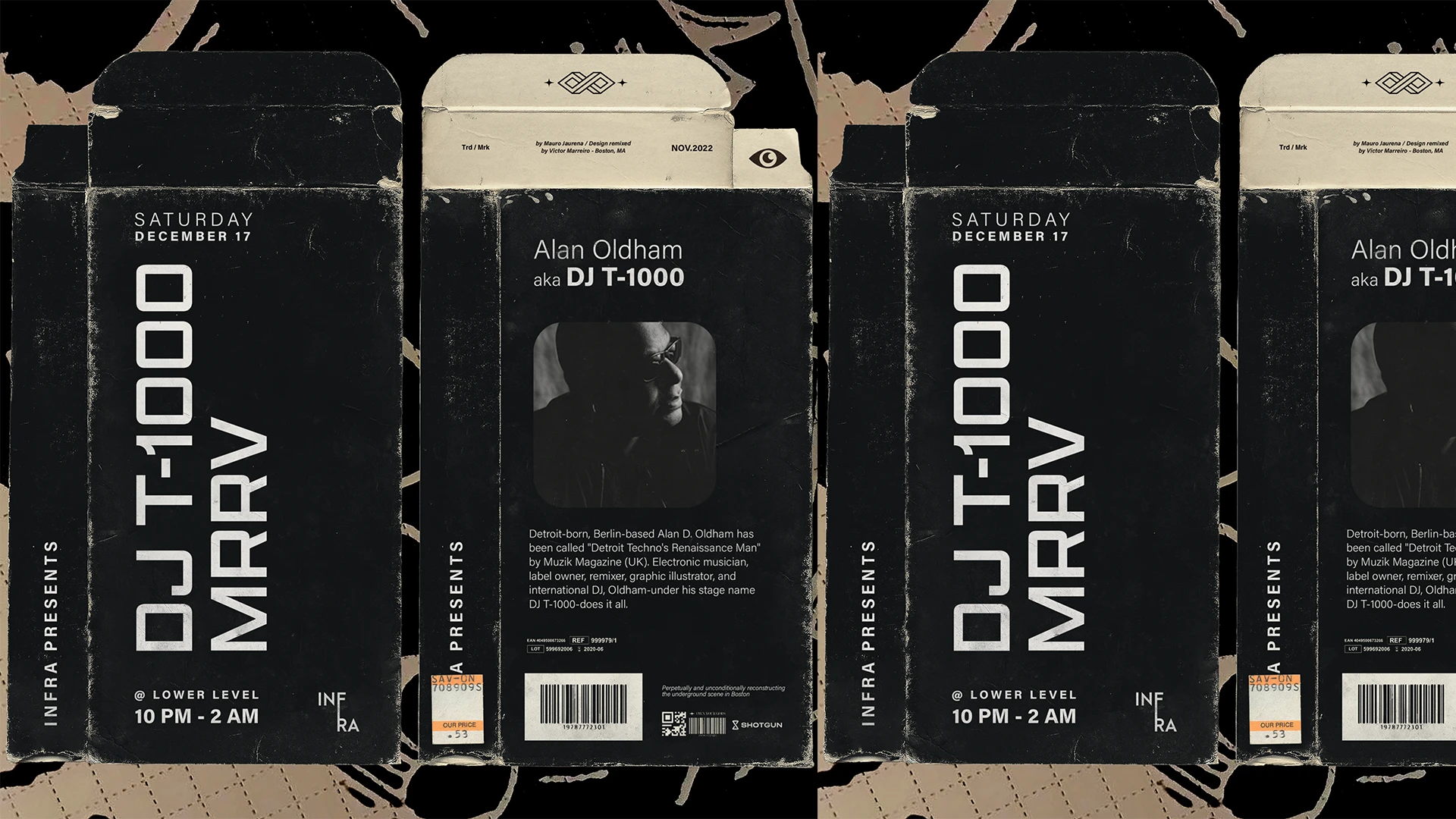 Infra Presents -> Dj T-1000 // Mrrv Cover