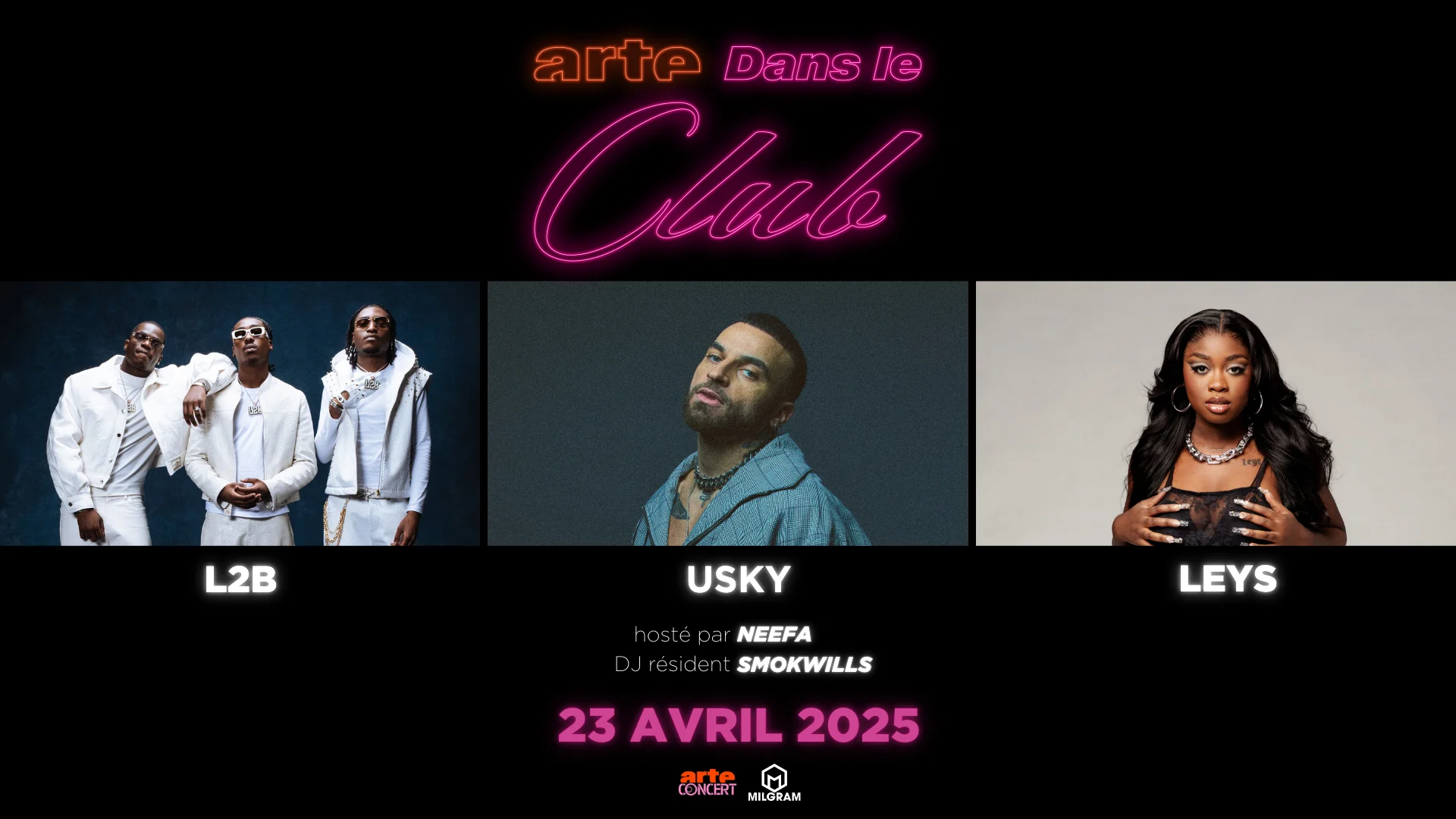 Arte Dans Le Club X L2b, Usky & Leys Cover
