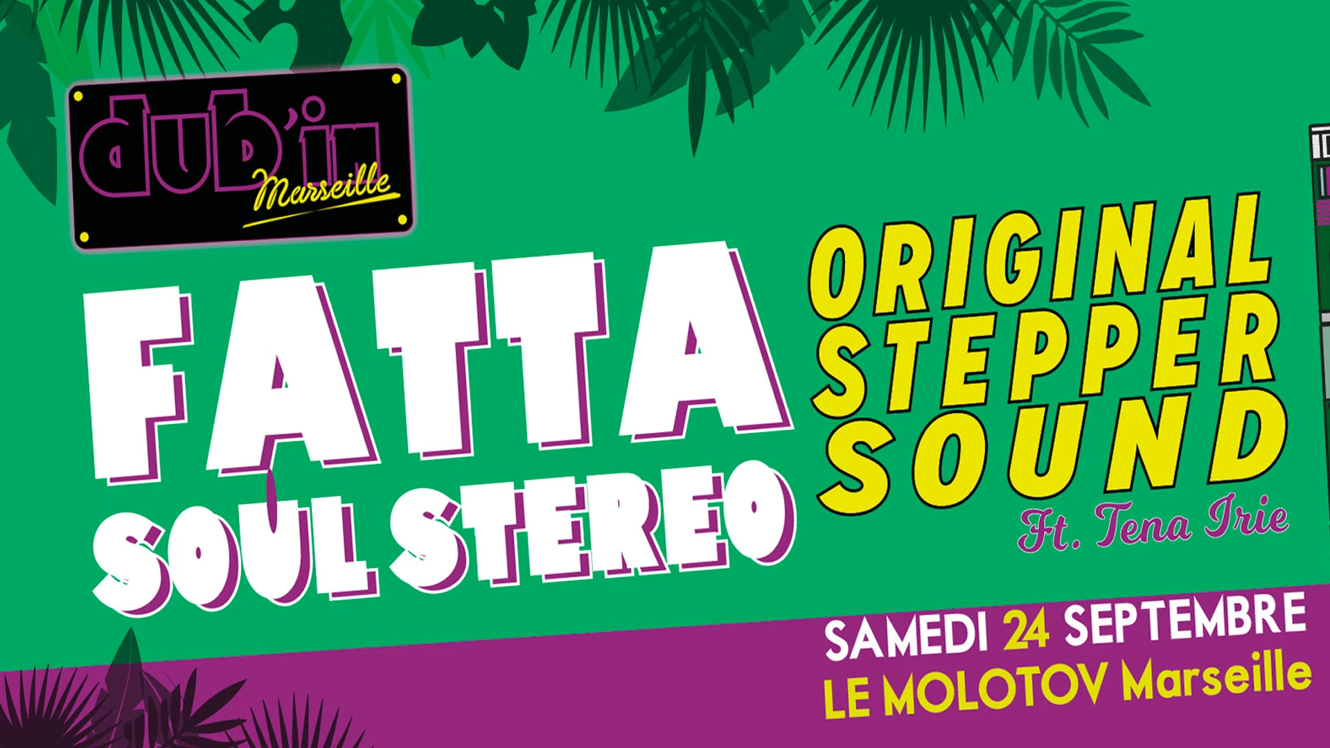 Dub'in Marseille #4 : Fatta Soul Stereo - O.S.S. Cover