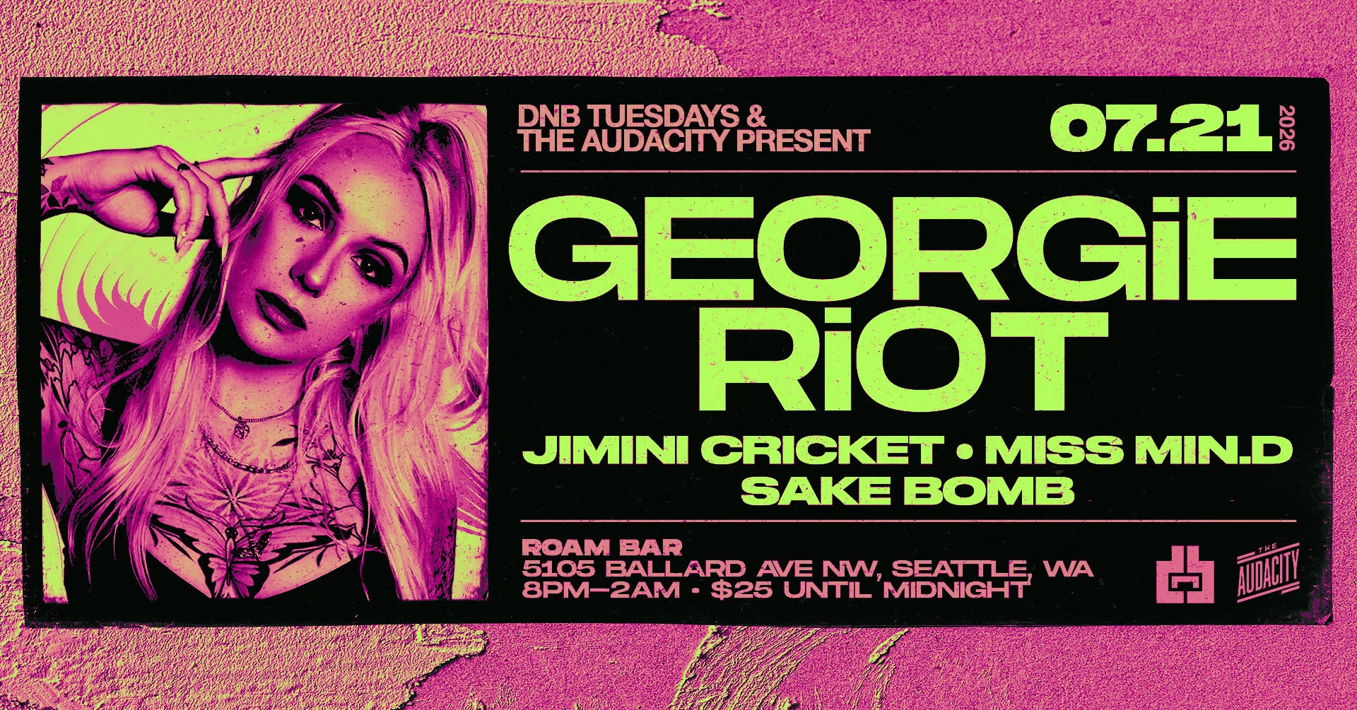 Georgie Riot : Dnb Tuesdays Cover