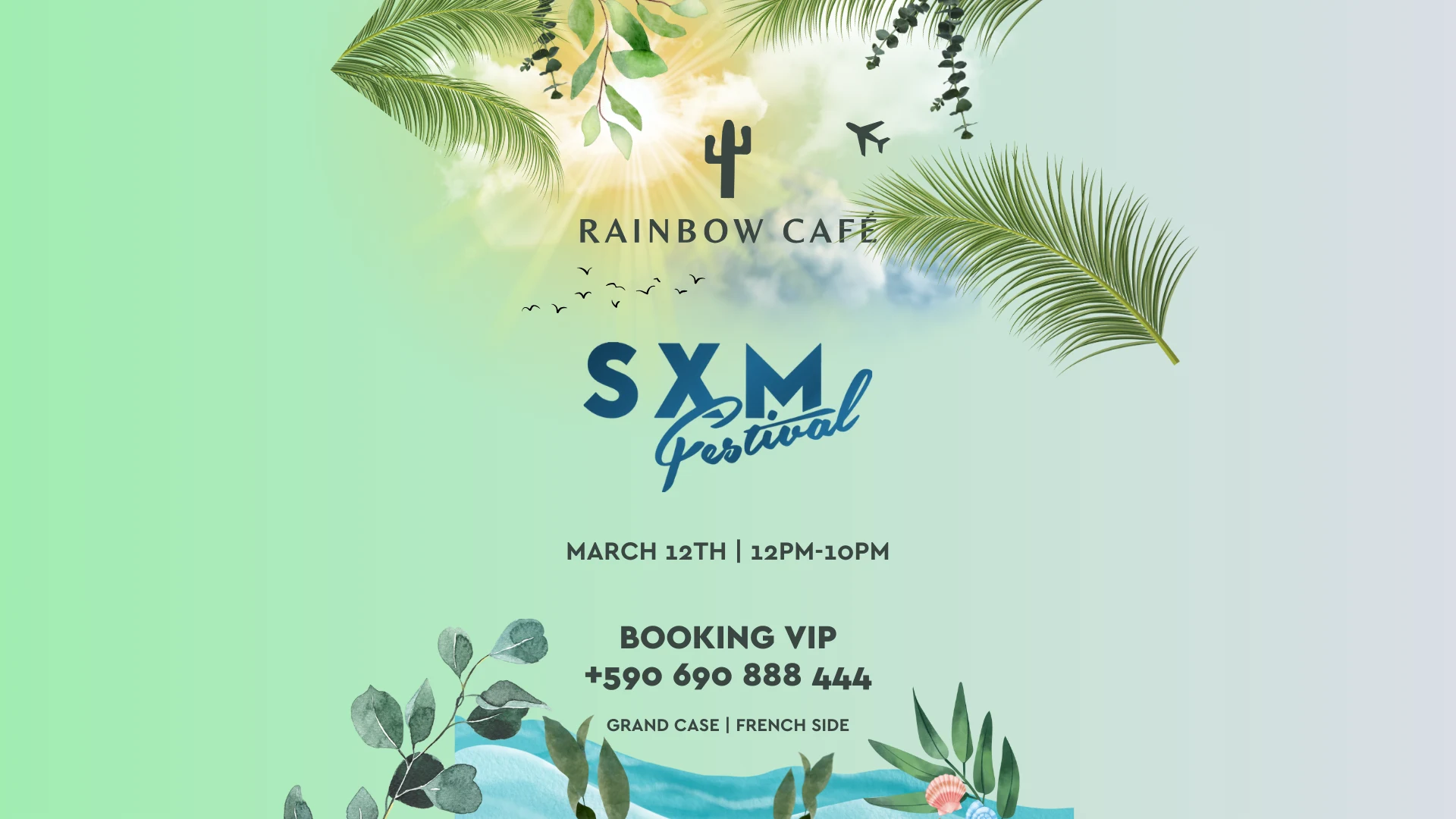 Pre Opening Party Of Sxm Festival At Rainbow Cafe Cover