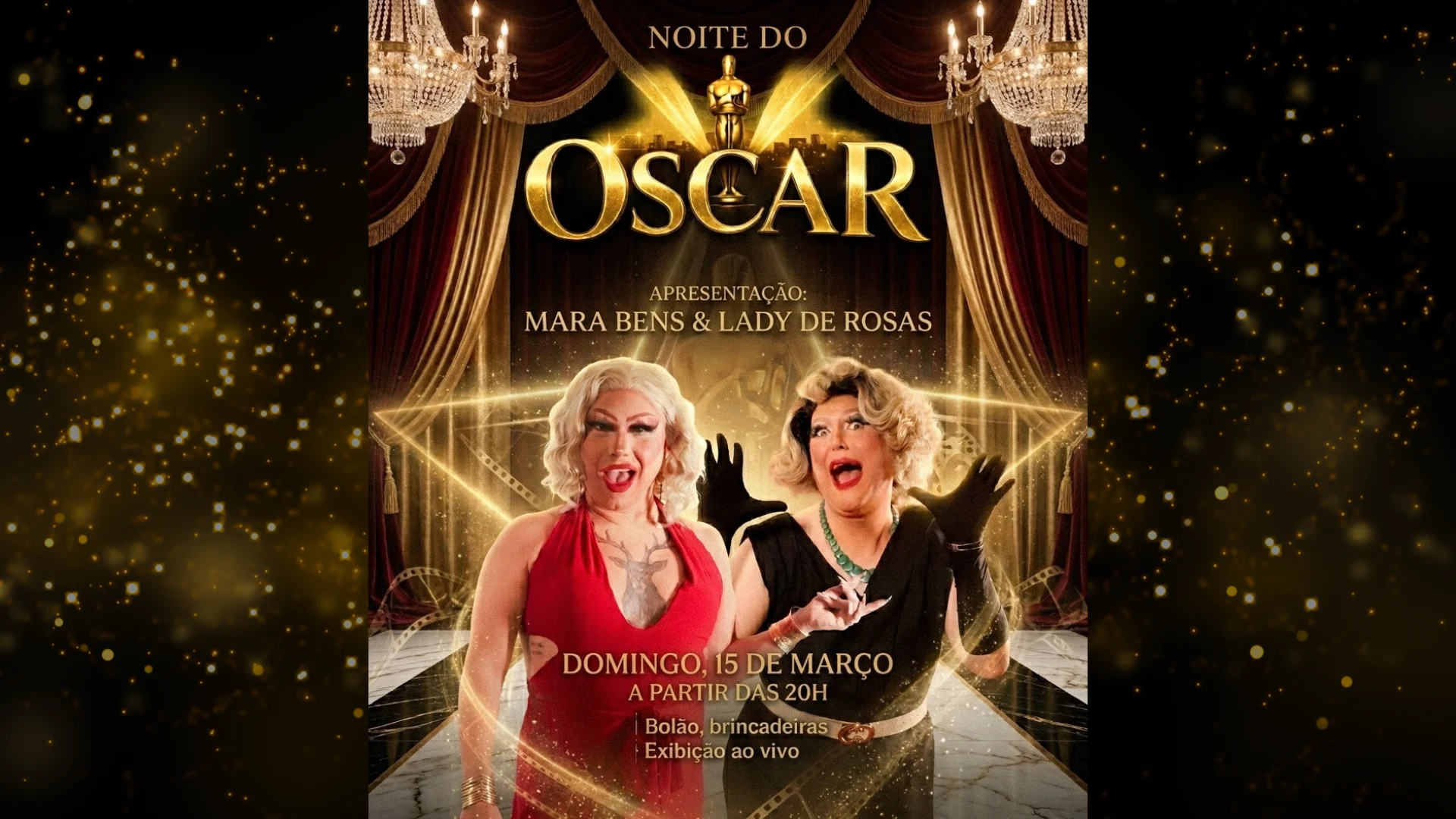 Noite Do Oscar Com Mara Bens & Lady De Rosas Cover