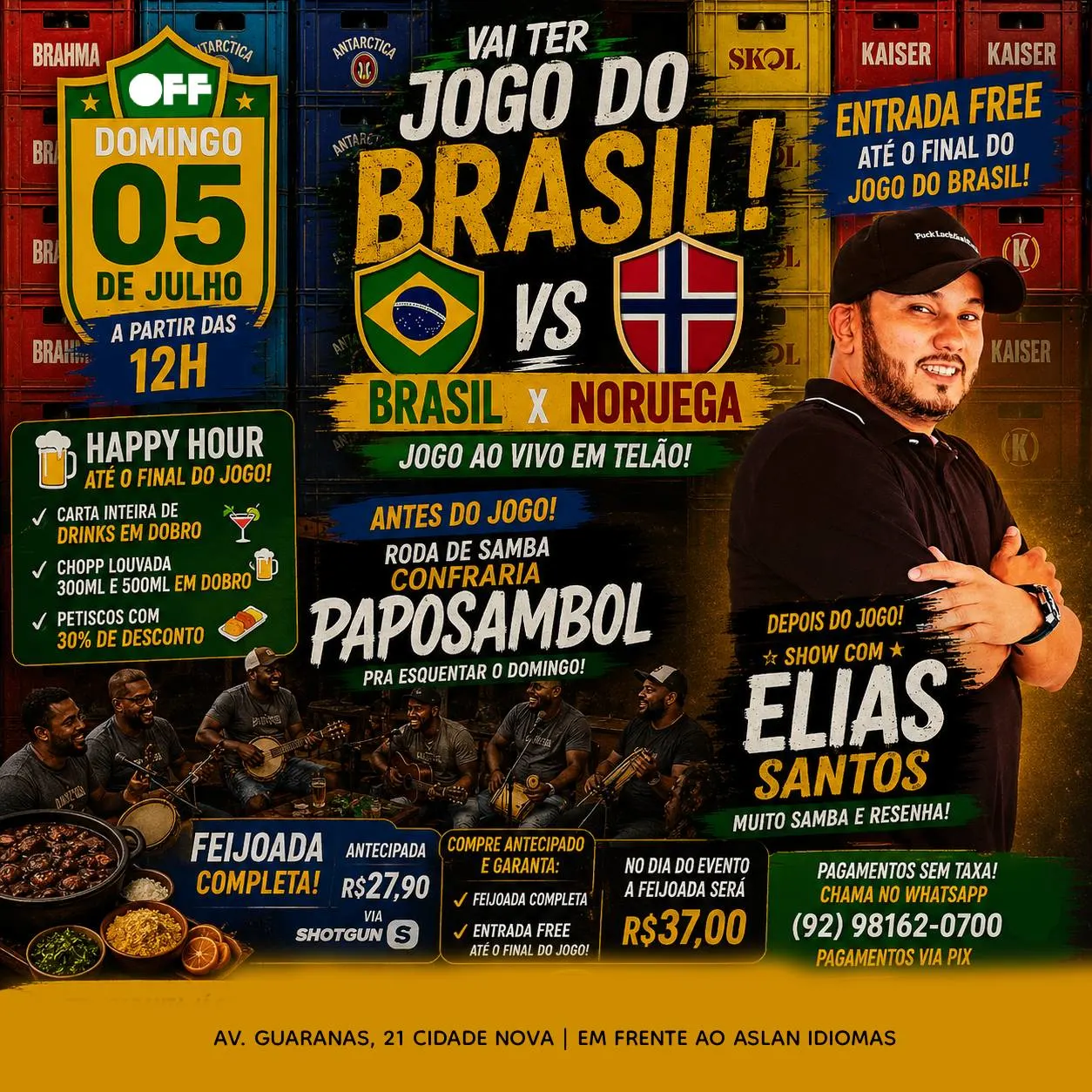 Feijoada Brasil Vs Noruega Cover