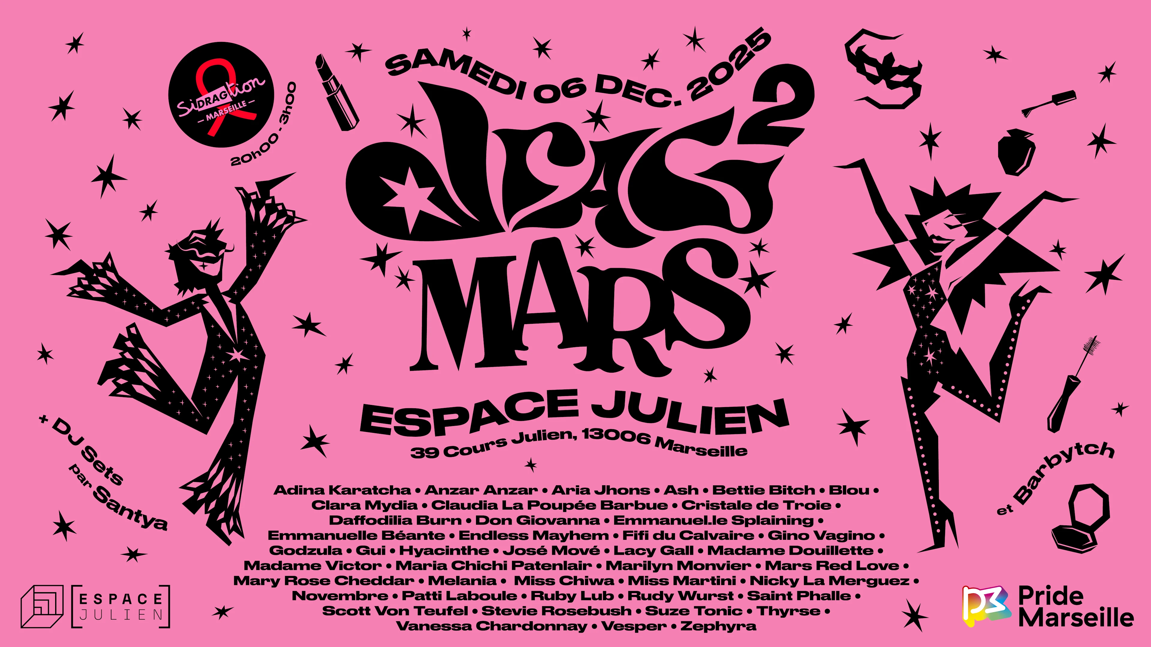 Drag2mars 2025 Edition Sidragtion, 3ème ! Cover