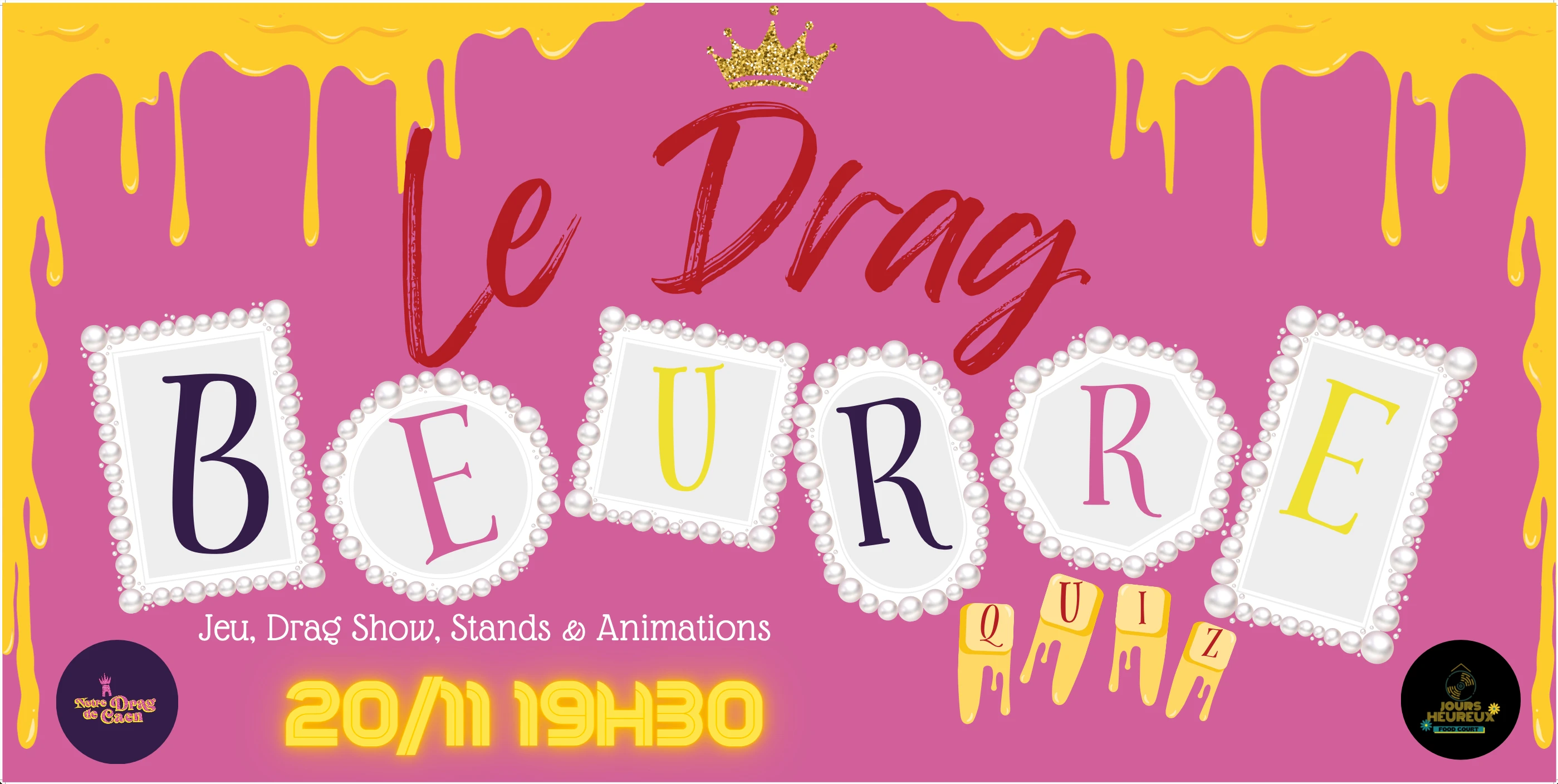 Drag Beurre Quiz - Un Jeu Parodique De Drag Cover