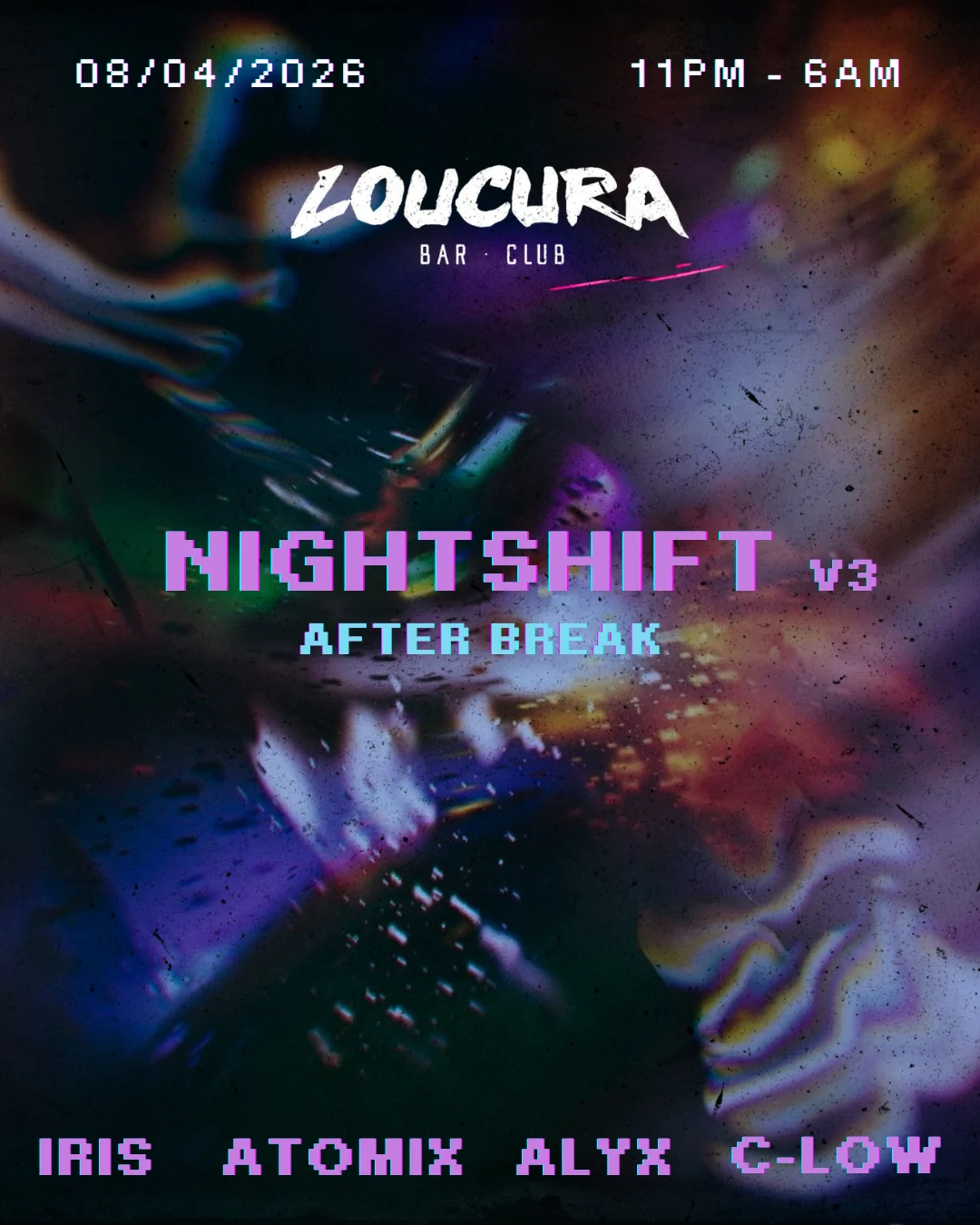 Nightshift V3: After Spring Break Party Cover