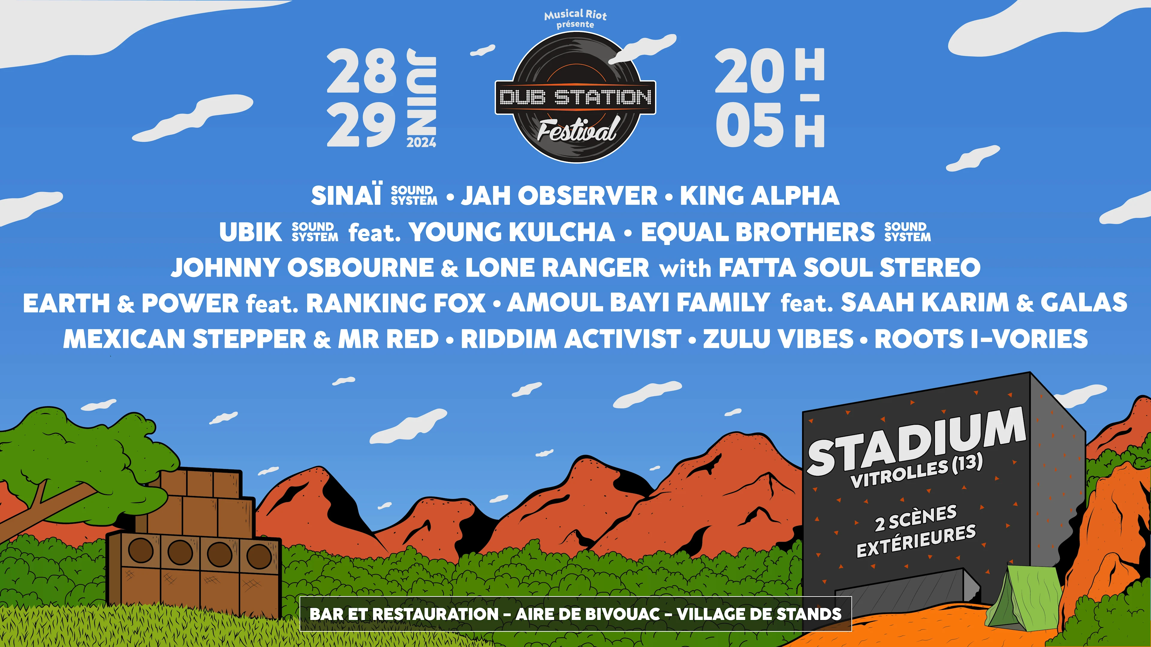 Dub Station Festival 2024 Cover
