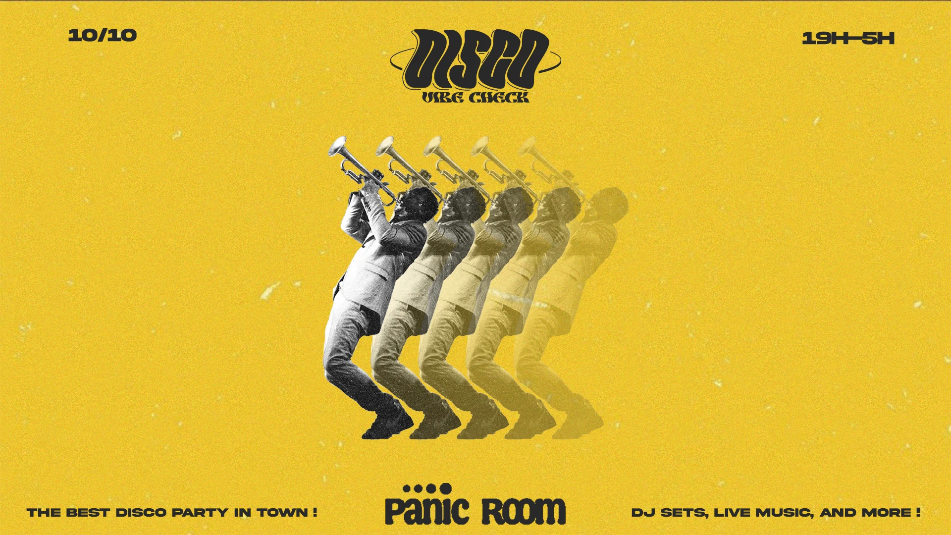 Disco Vibe Check X Panic Room Cover