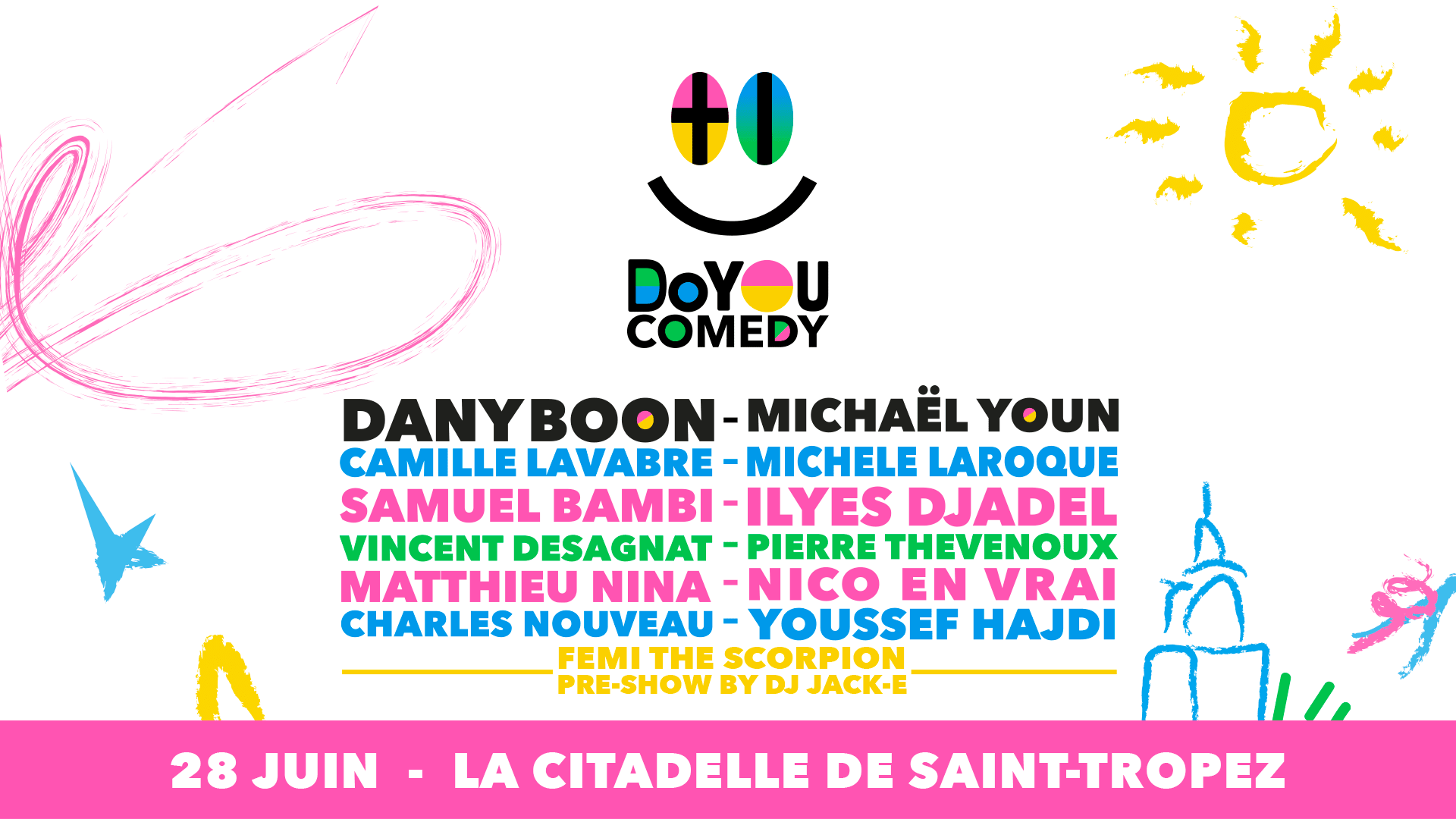 Do You Comedy Festival 2025 - 28 Juin - Saint Tropez Cover