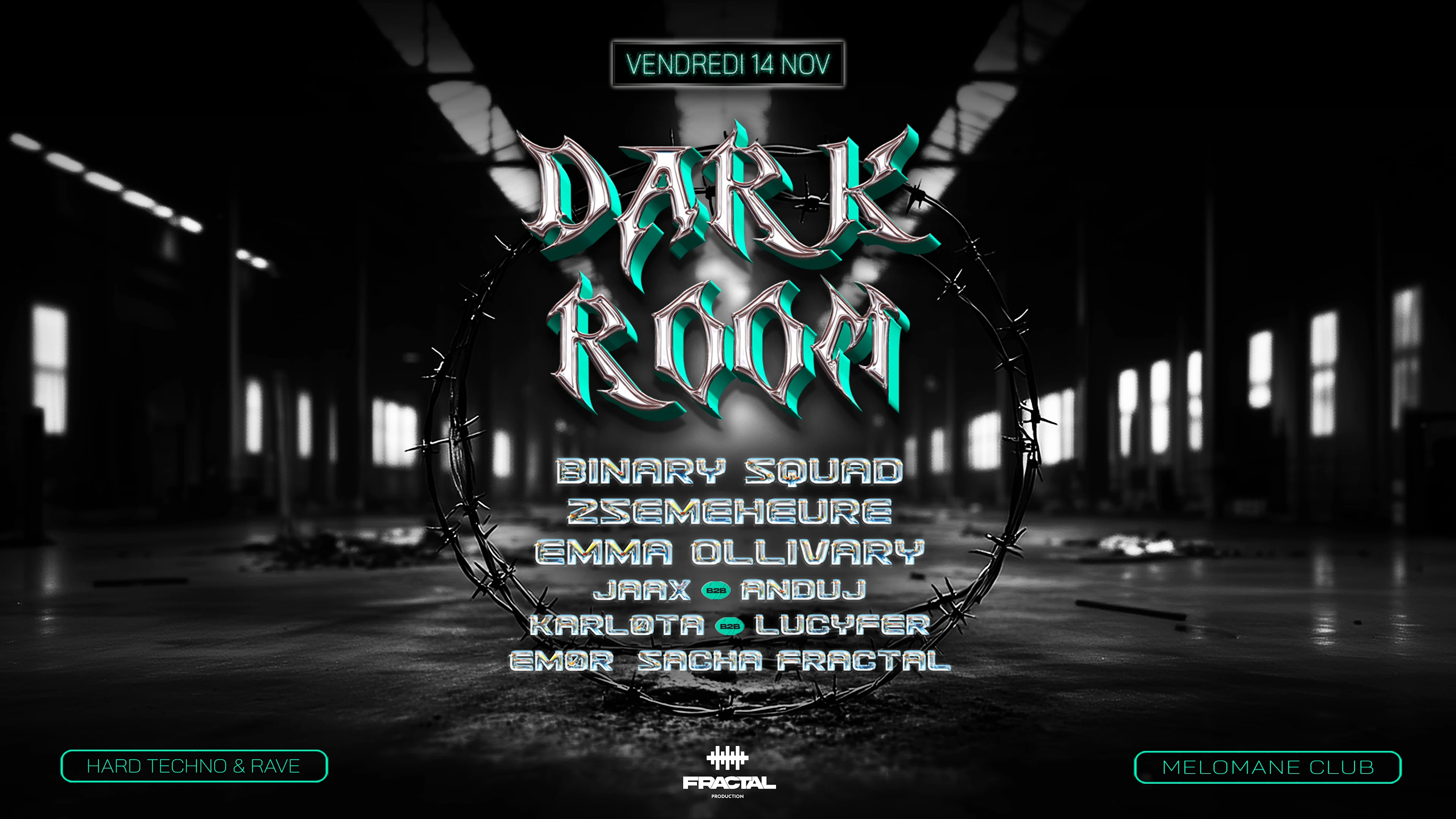Dark Room [Binary Squad, 25emeheure, Emma Ollivary..] Cover