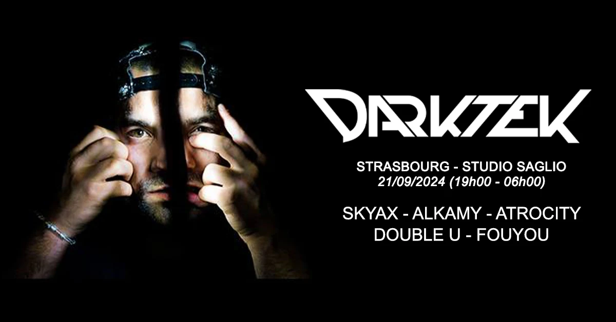 Darktek & Friends (Strasbourg, Studio Saglio) Cover