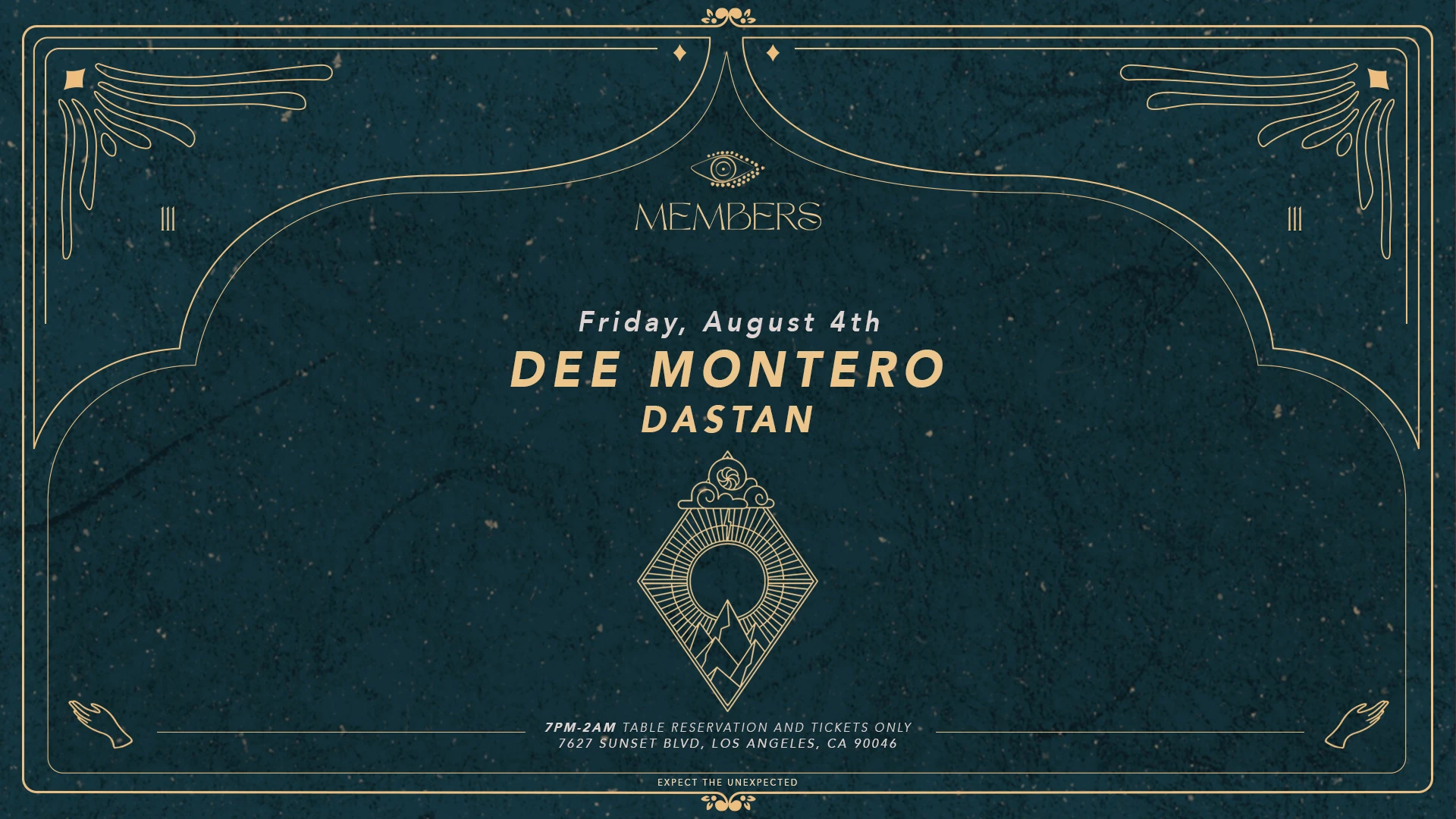 Dee Montero & Dastan At Members Cover