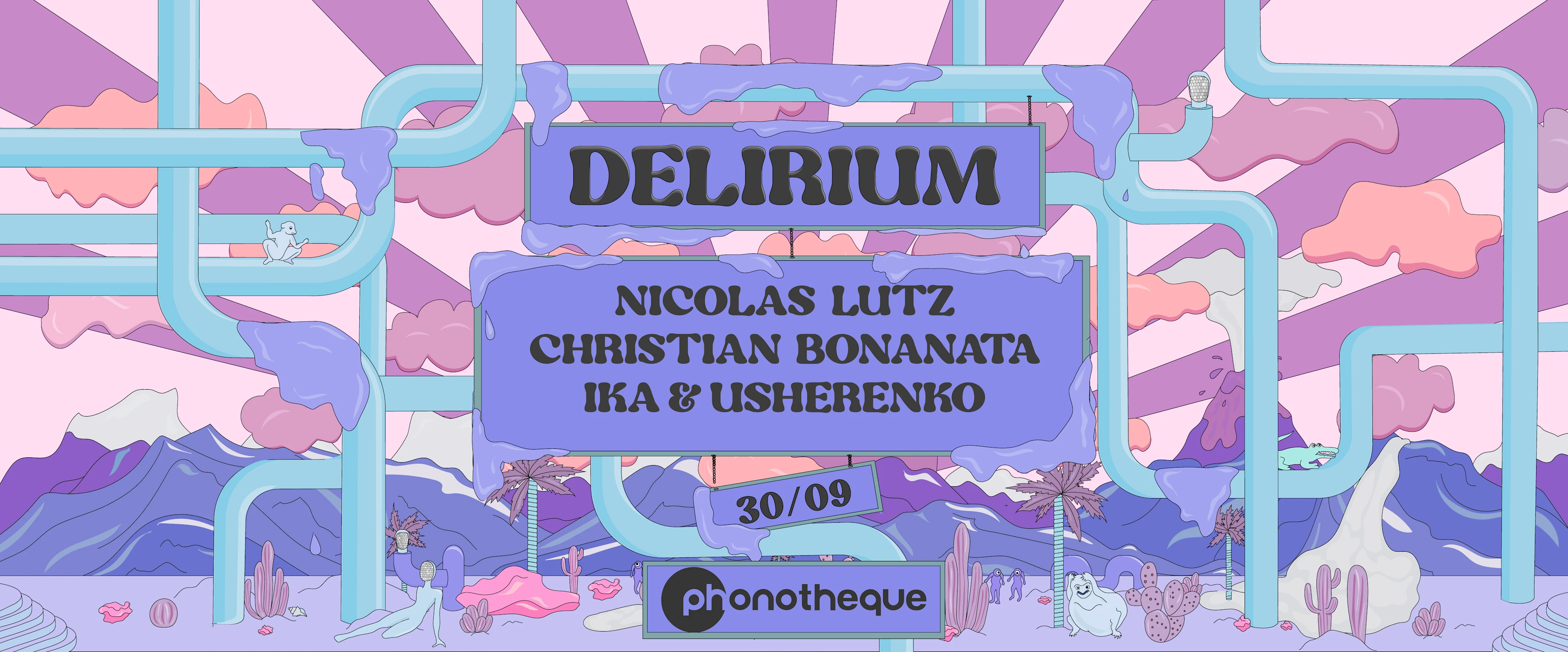 Delirium : Phonotheque Experience Cover