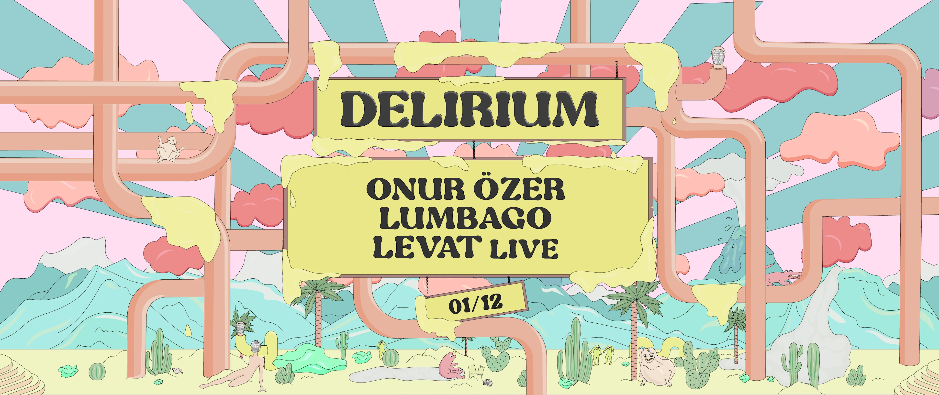 Delirium : Wizards Experience Cover