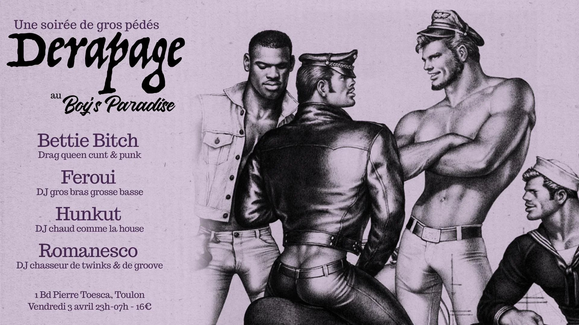 Dérapage Au Boy's Paradise Cover