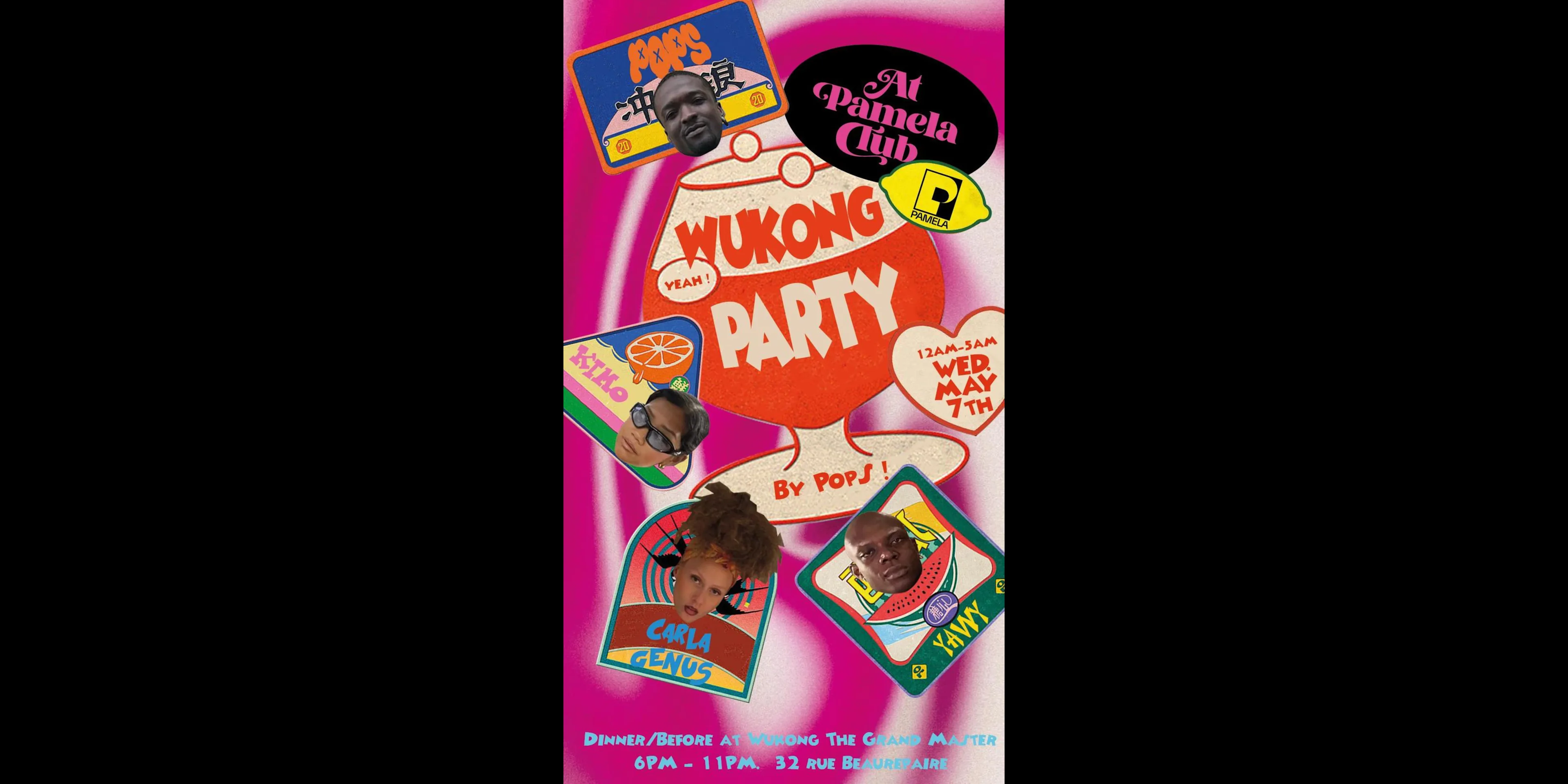 Wukong Party W/ Carla Genus, Pops, Yawy, Kimo Cover