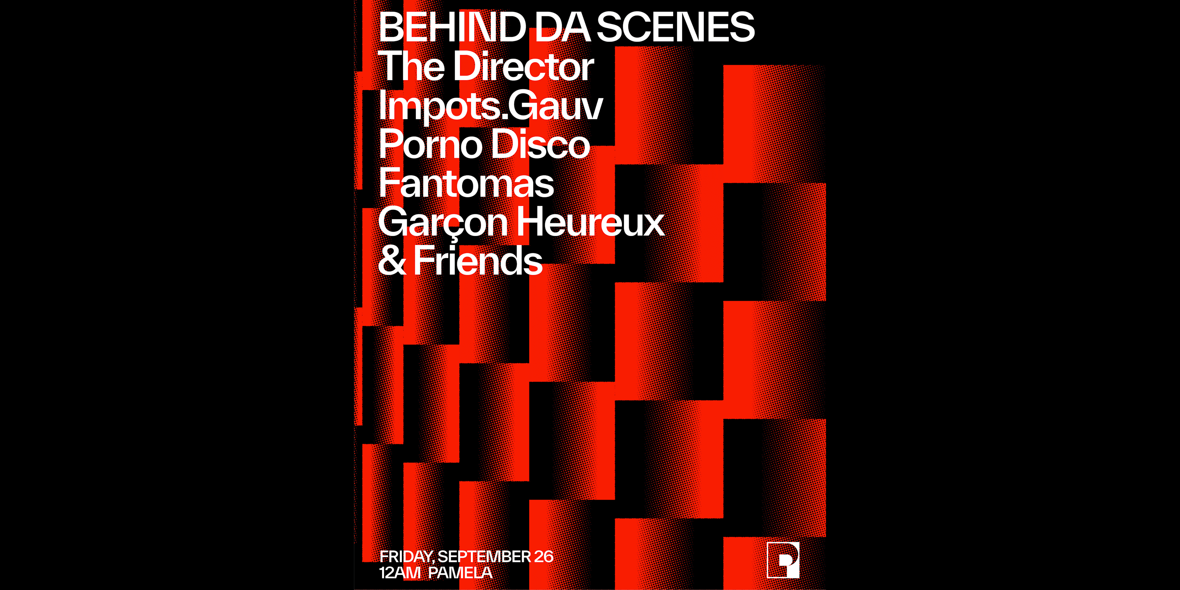 Behind Da Scenes - The Director, Impots.Gauv, Porno Disco... Cover
