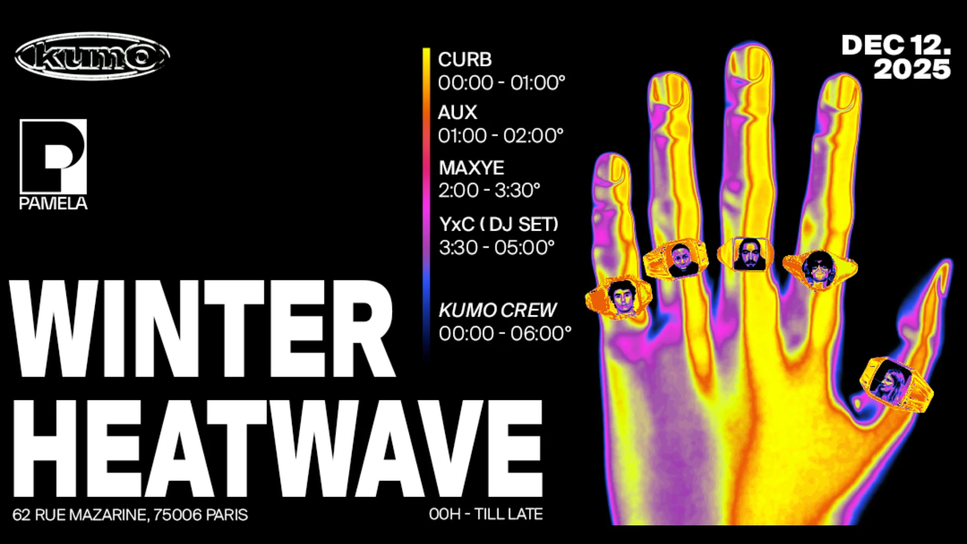 Winter Heatwave - Maxye, Yambow, Chris Sam & Kumo Crew Cover