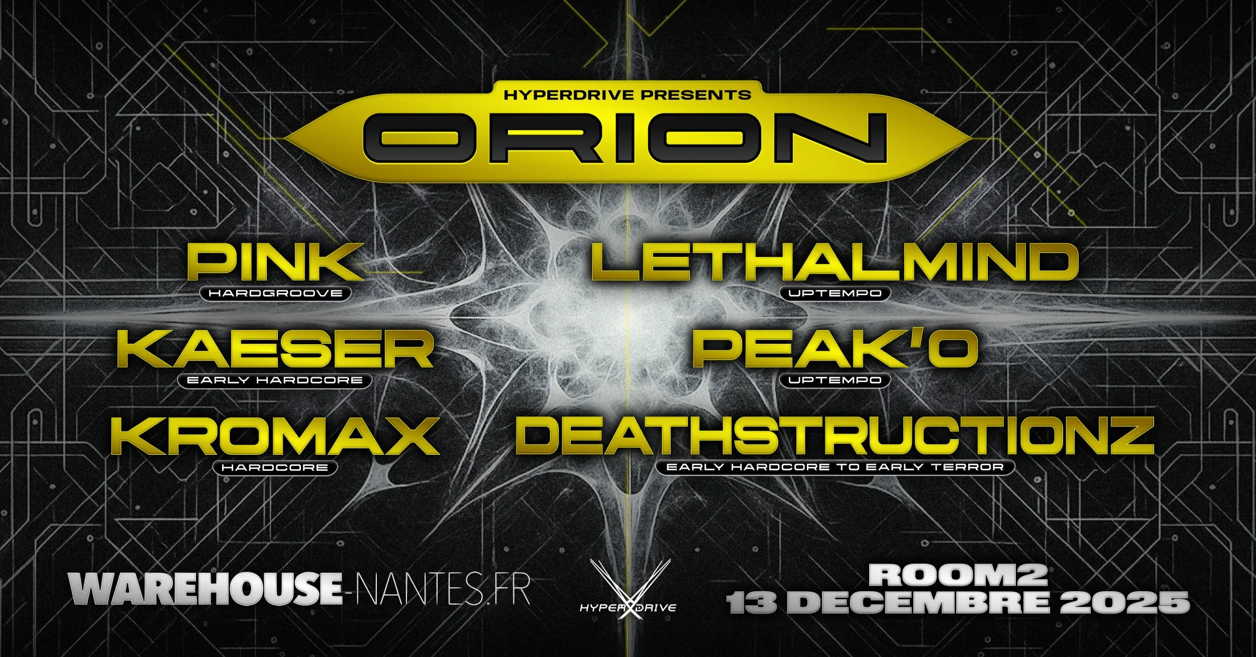 Hyperdrive Présente Orion - Room 2 Du Warehouse Cover