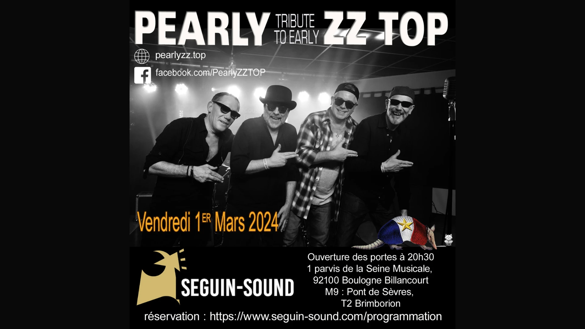 Concert : Pearly Cover