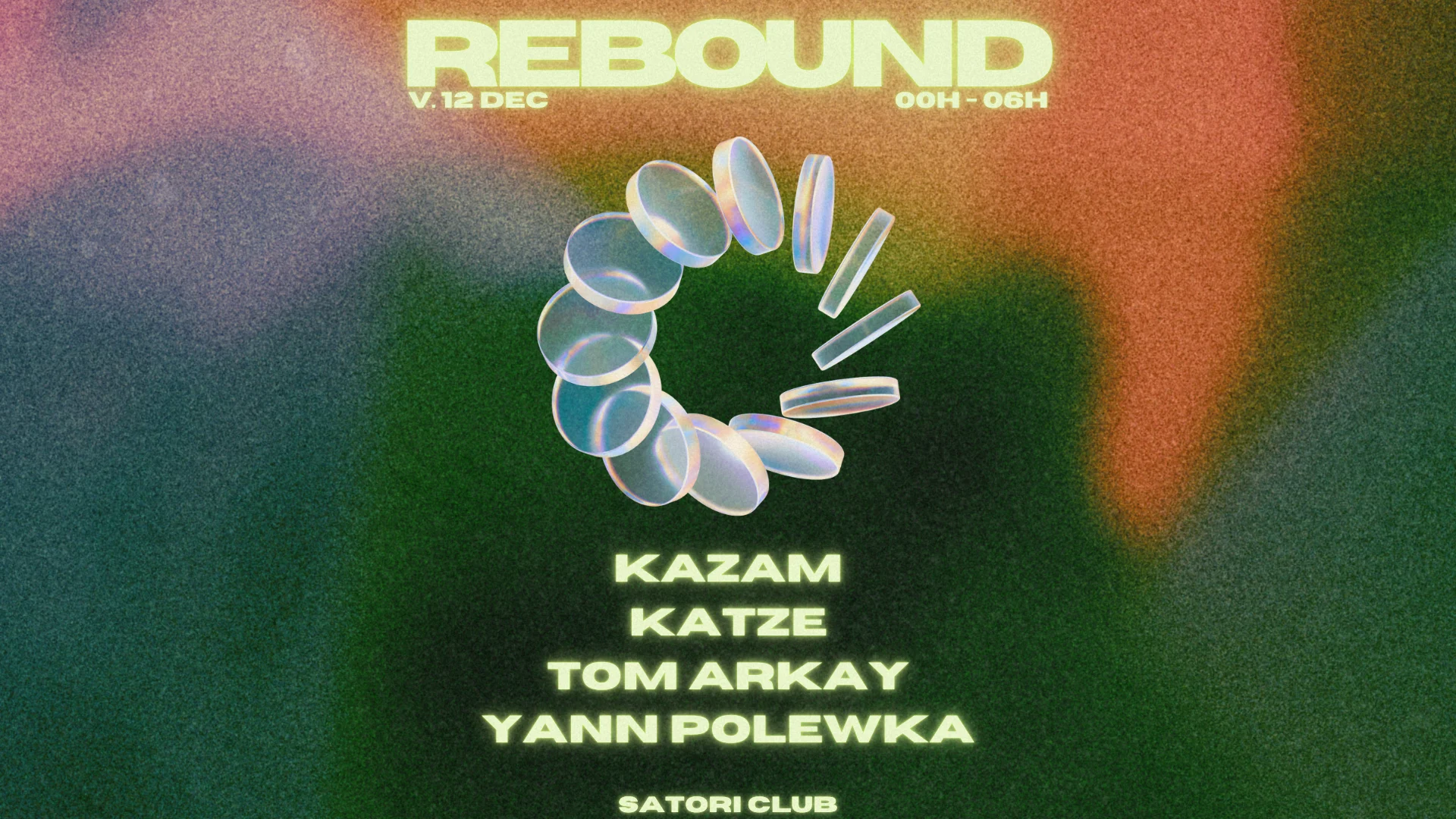 Rebound : Kazam, Katze, Tom Arkay & Yann Polewka @ Satori Cover