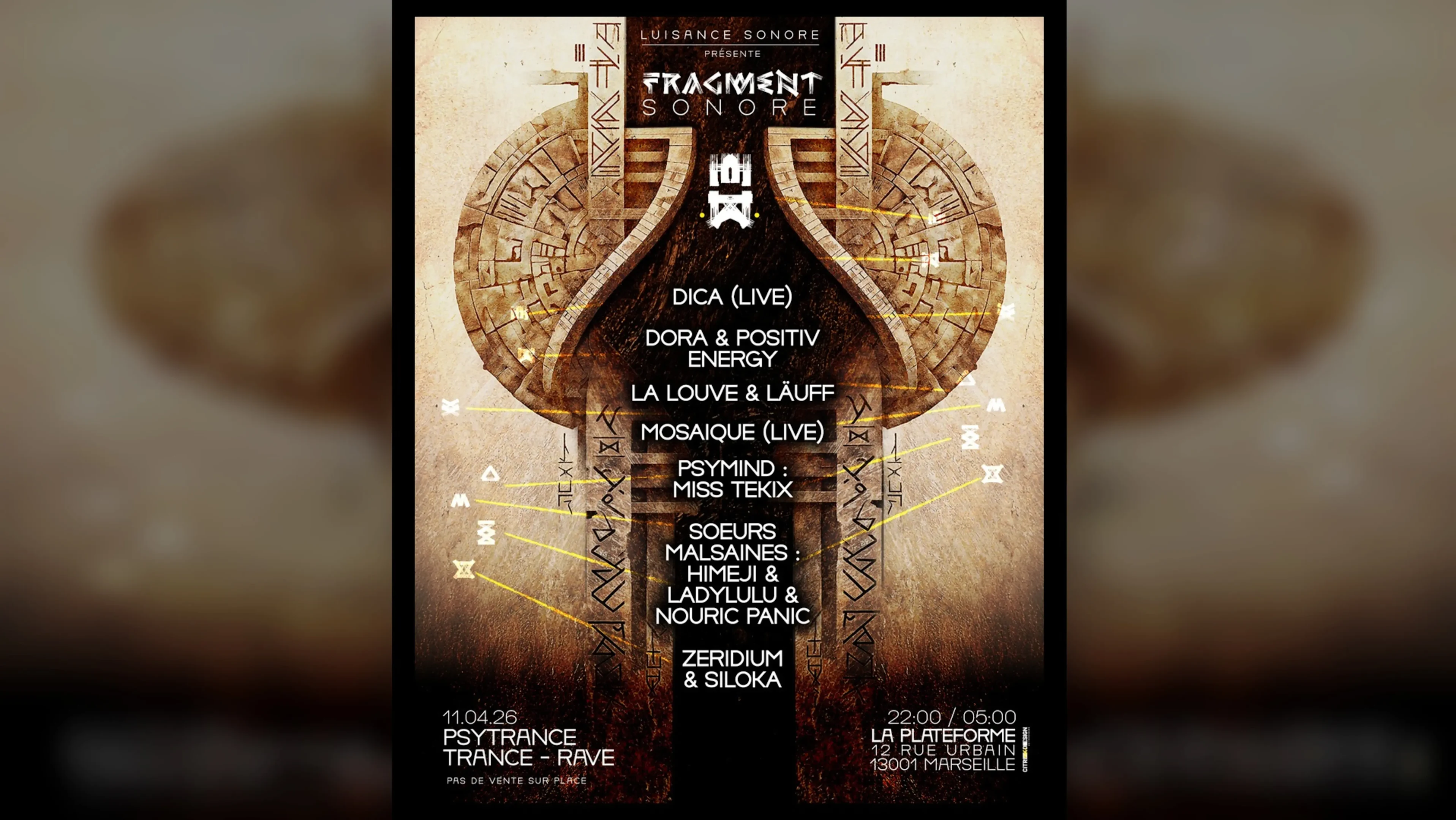 Luisance Sonore Présente : Fragment Sonore - La Plateforme Cover