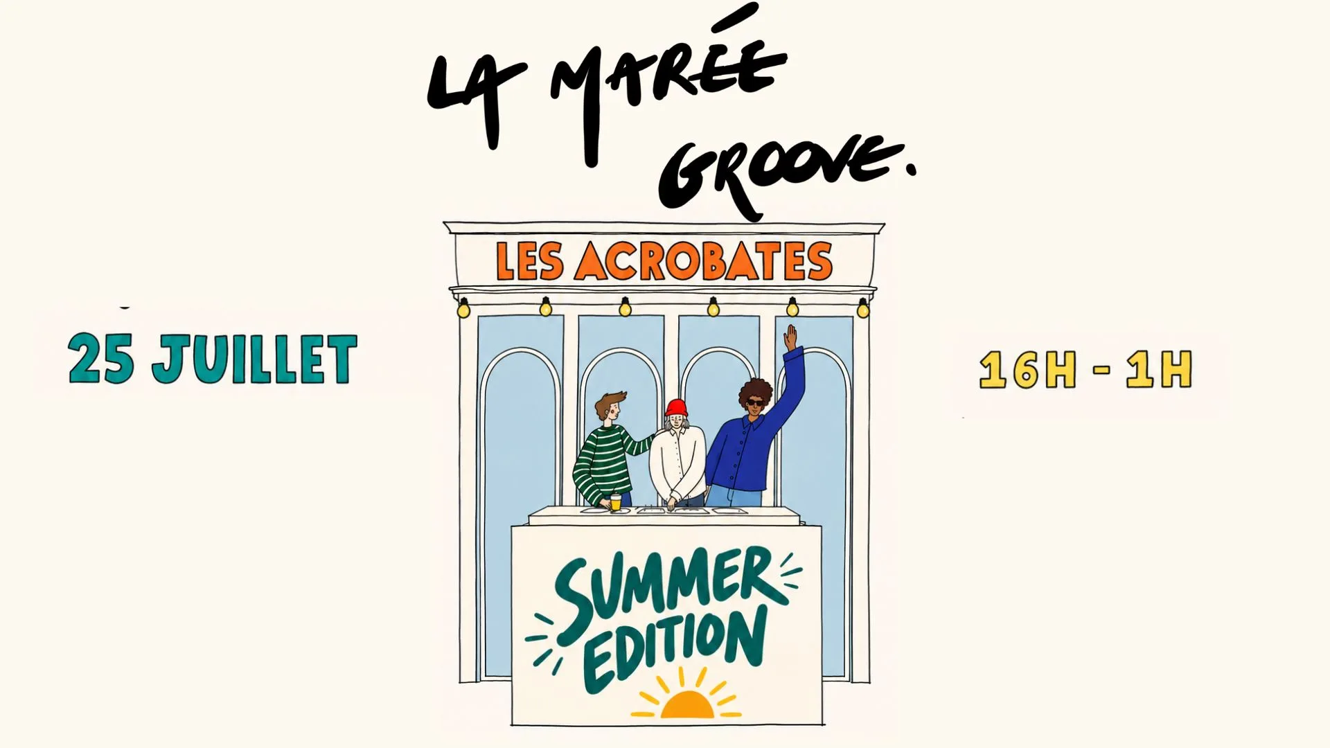 La Marée Groove Summer Edition Cover