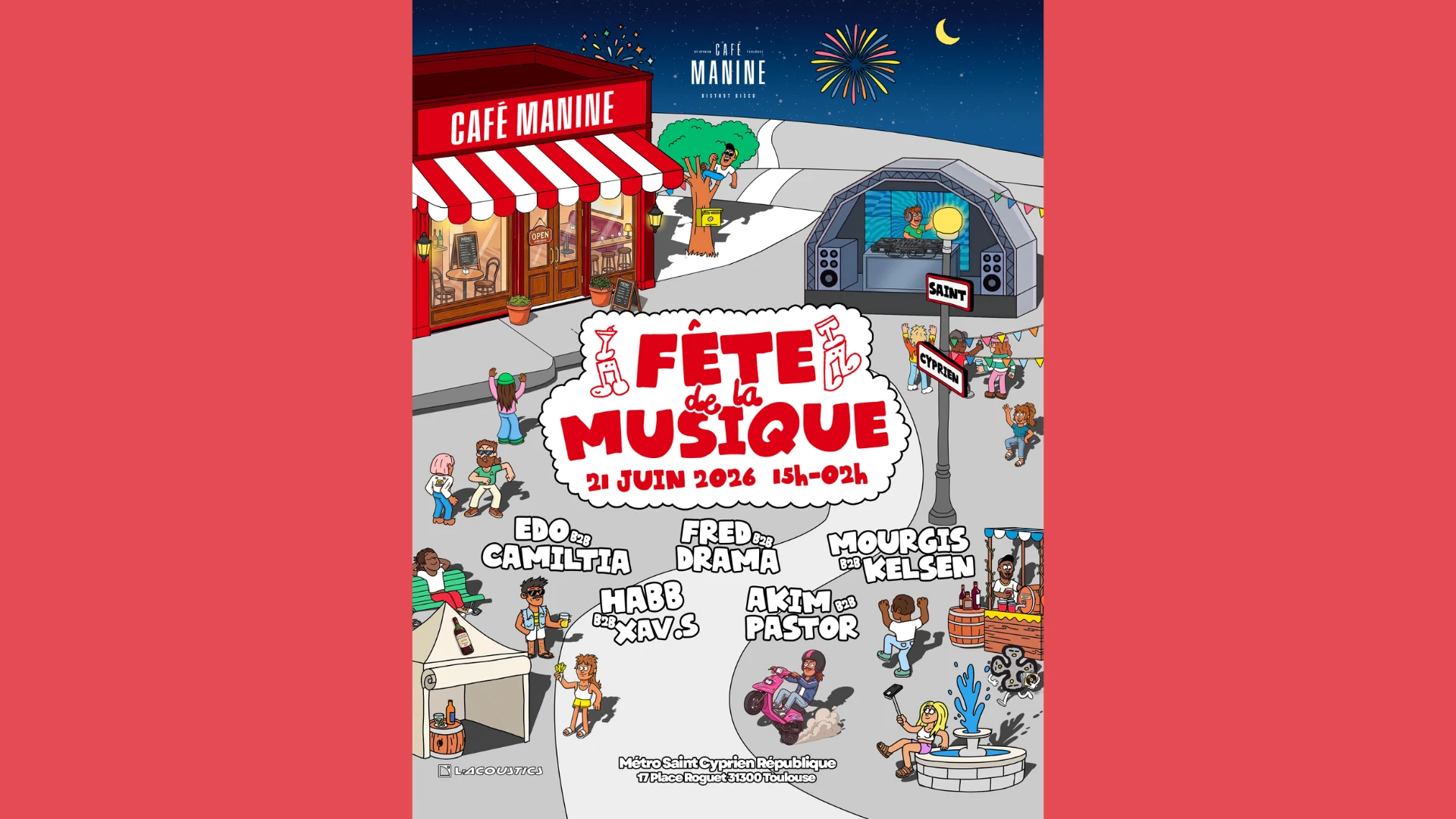 Fête De La Musique - Manine All Stars Cover