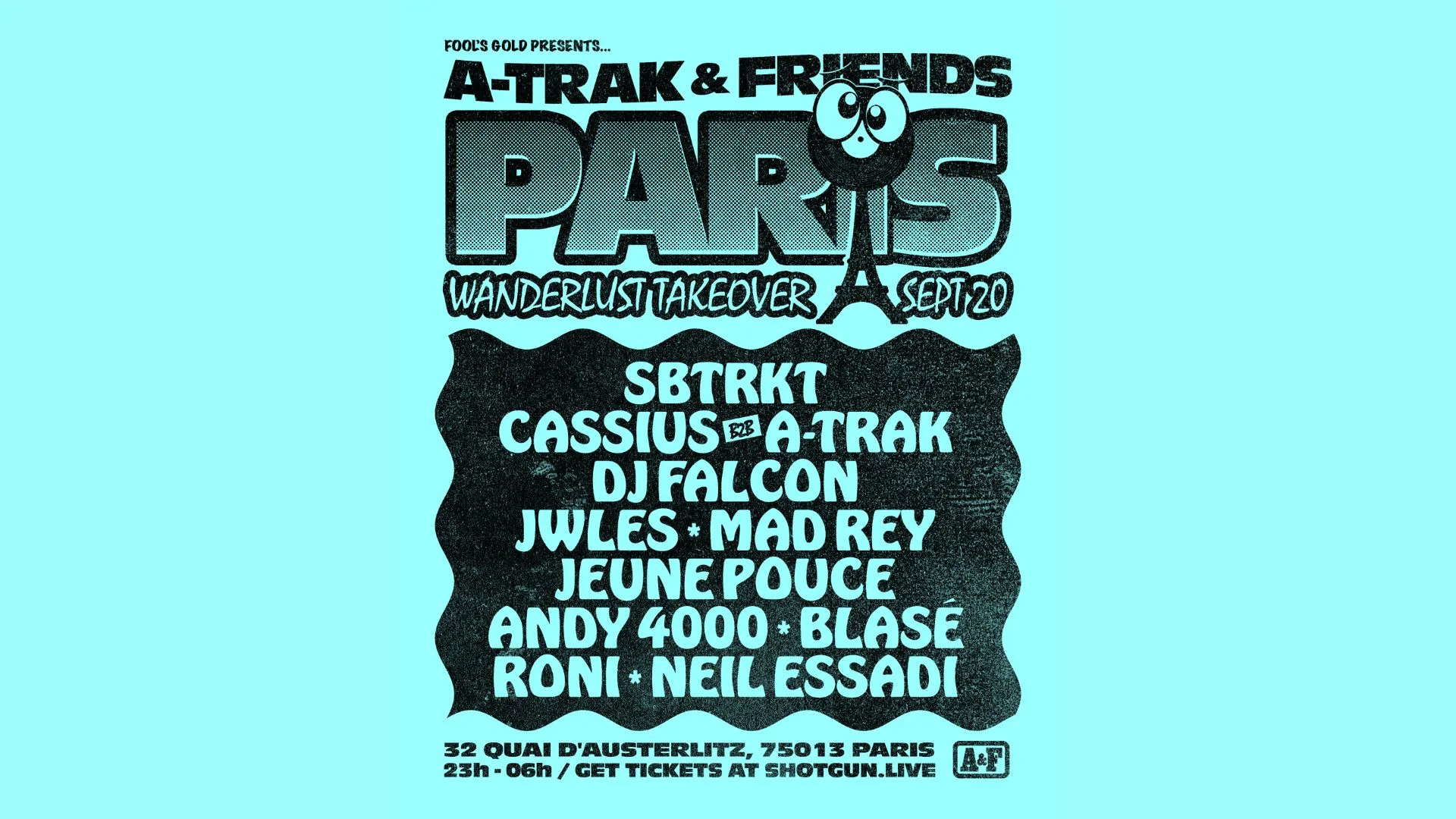 A-Trak & Friends W/ Cassius, Dj Falcon, Sbtrkt & More Cover